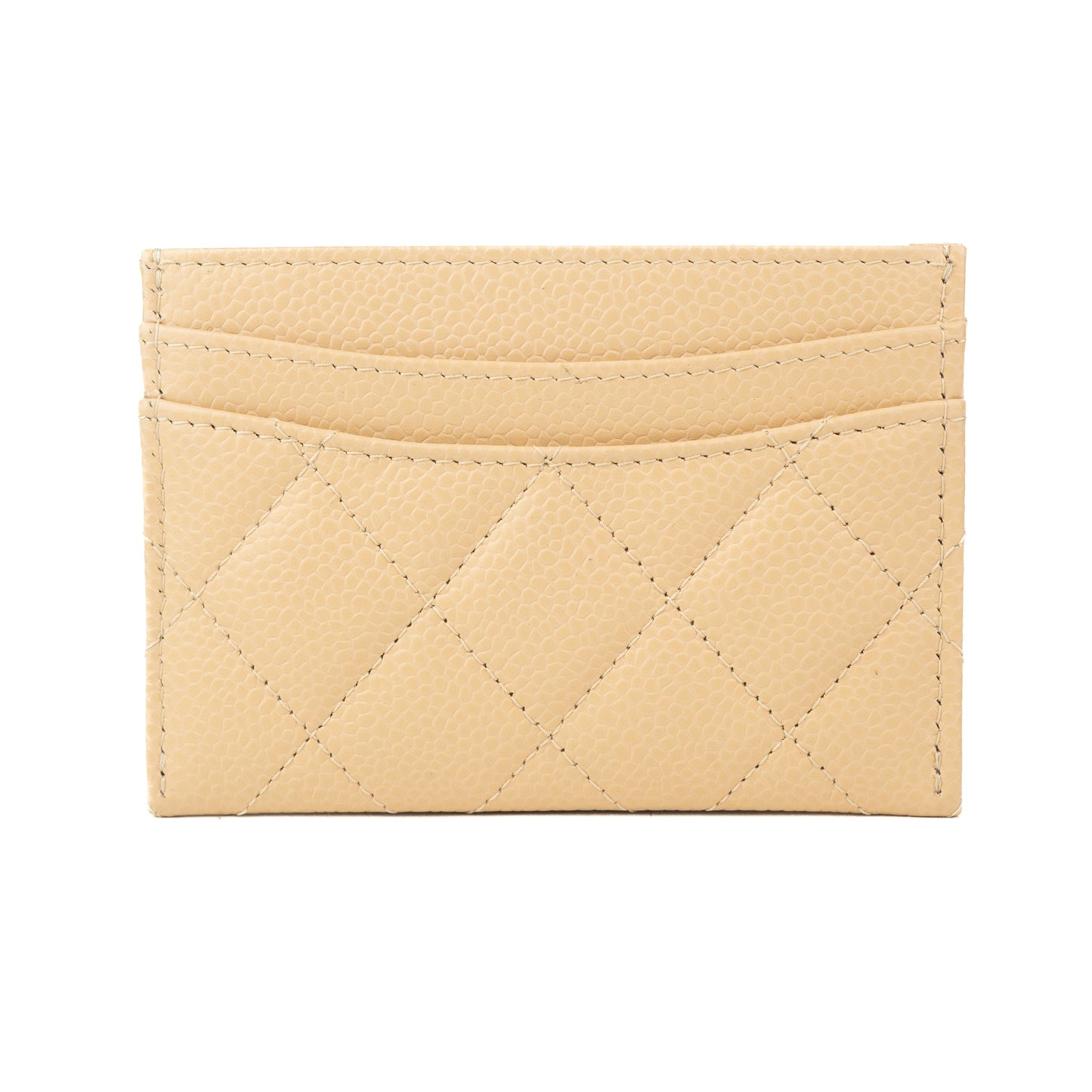 Chanel Classic Card Holder in Beige