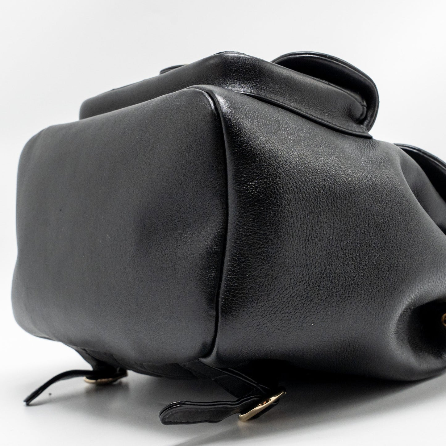 Chanel Large Duma Backpack Calfskin Black LGHW (Microchip)