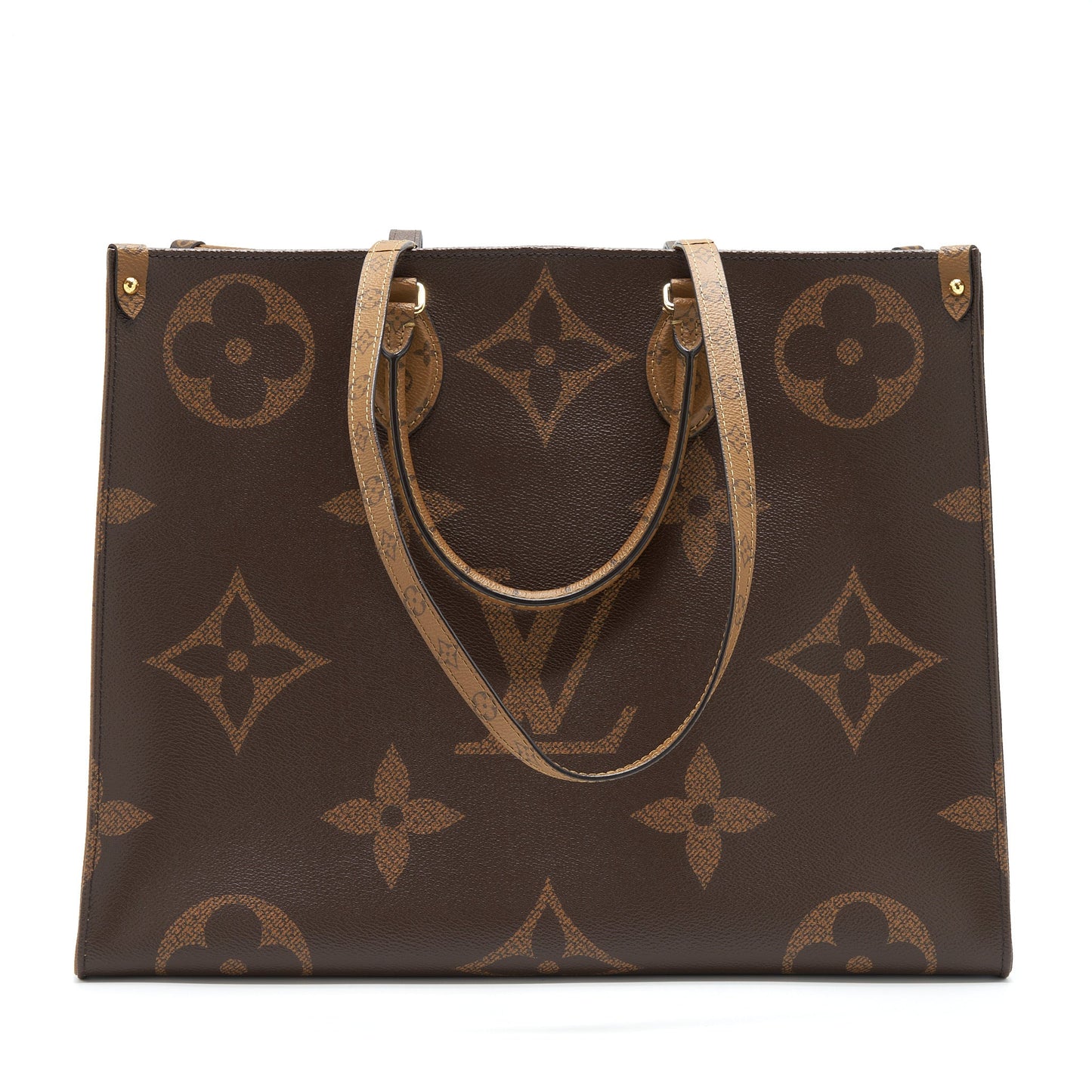 Louis Vuitton On The Go GM Monogram Reverse Canvas GHW