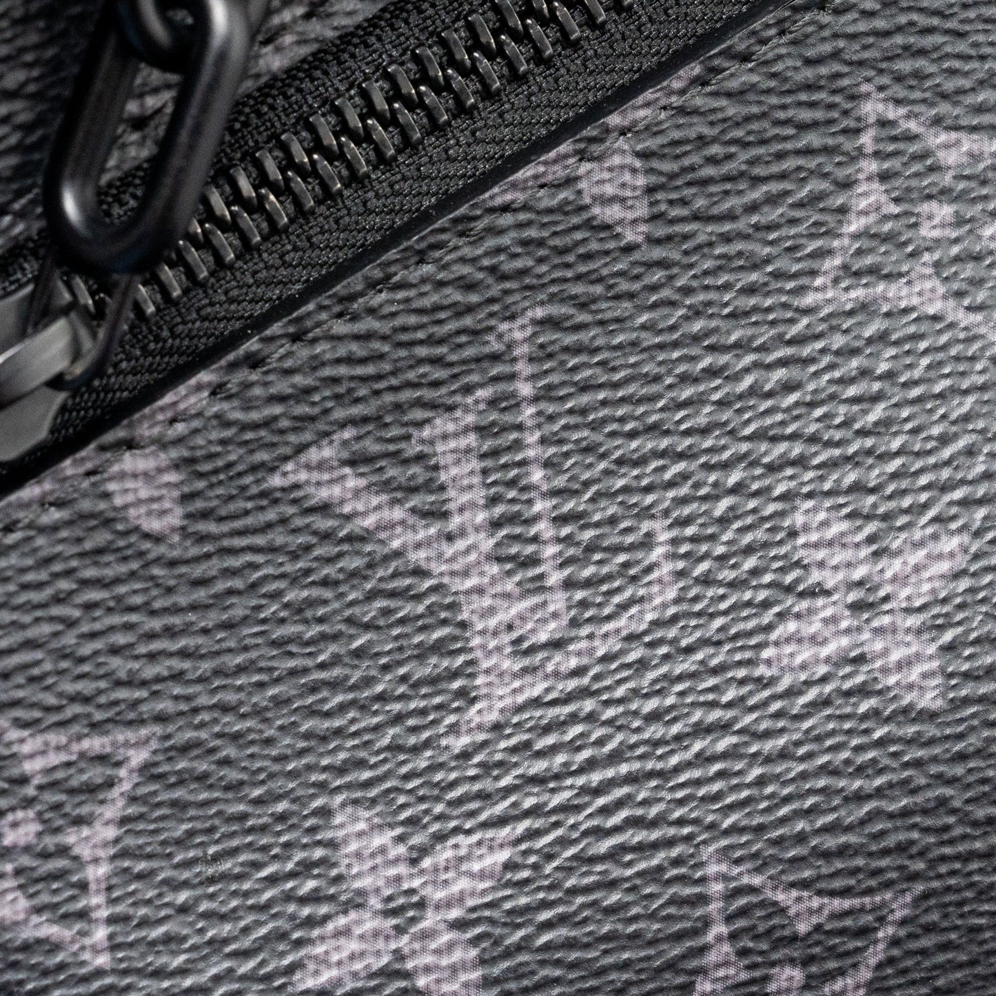 Louis Vuitton Mini Soft Trunk monogram eclipse black hardware