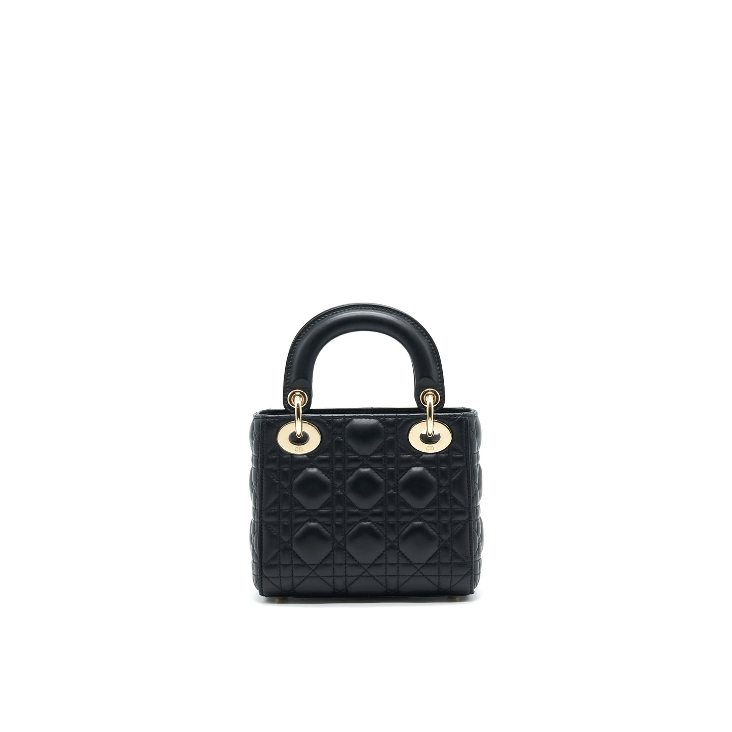 Luxury Dior Mini Lady Luxury Dior Tote Bag Lambskin Black LGHW