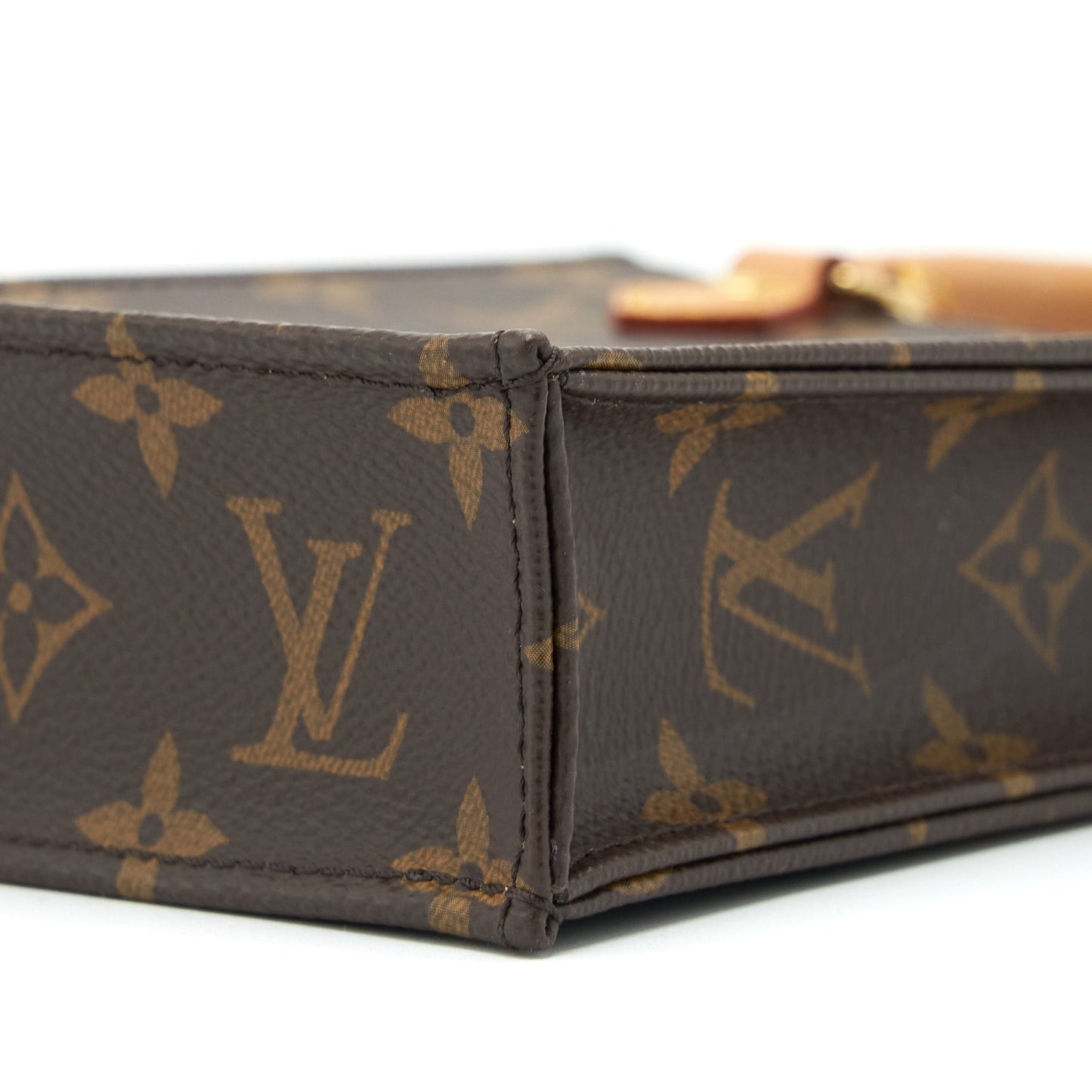 Louis Vuitton Petit Sac Plat Monogram Canvas Year 2020 GHW