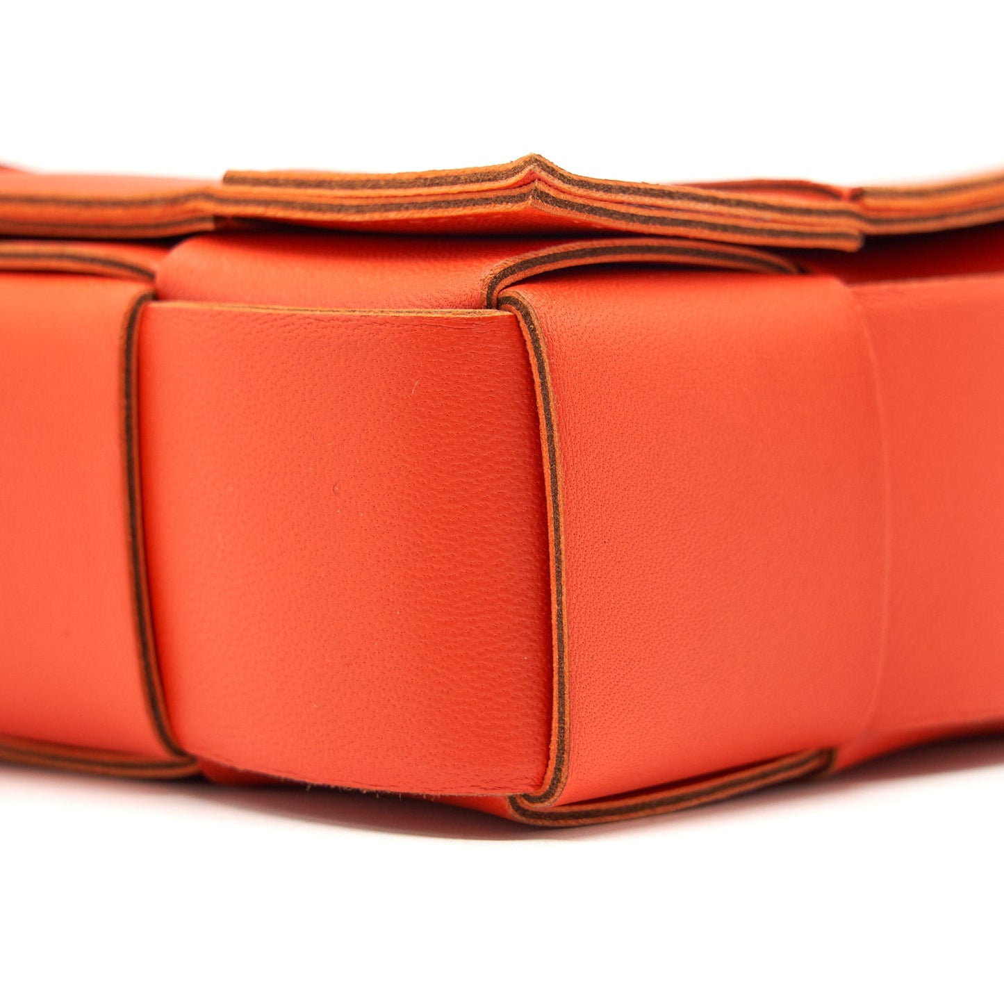 Bottega Veneta Cassette Bag Bright Orange