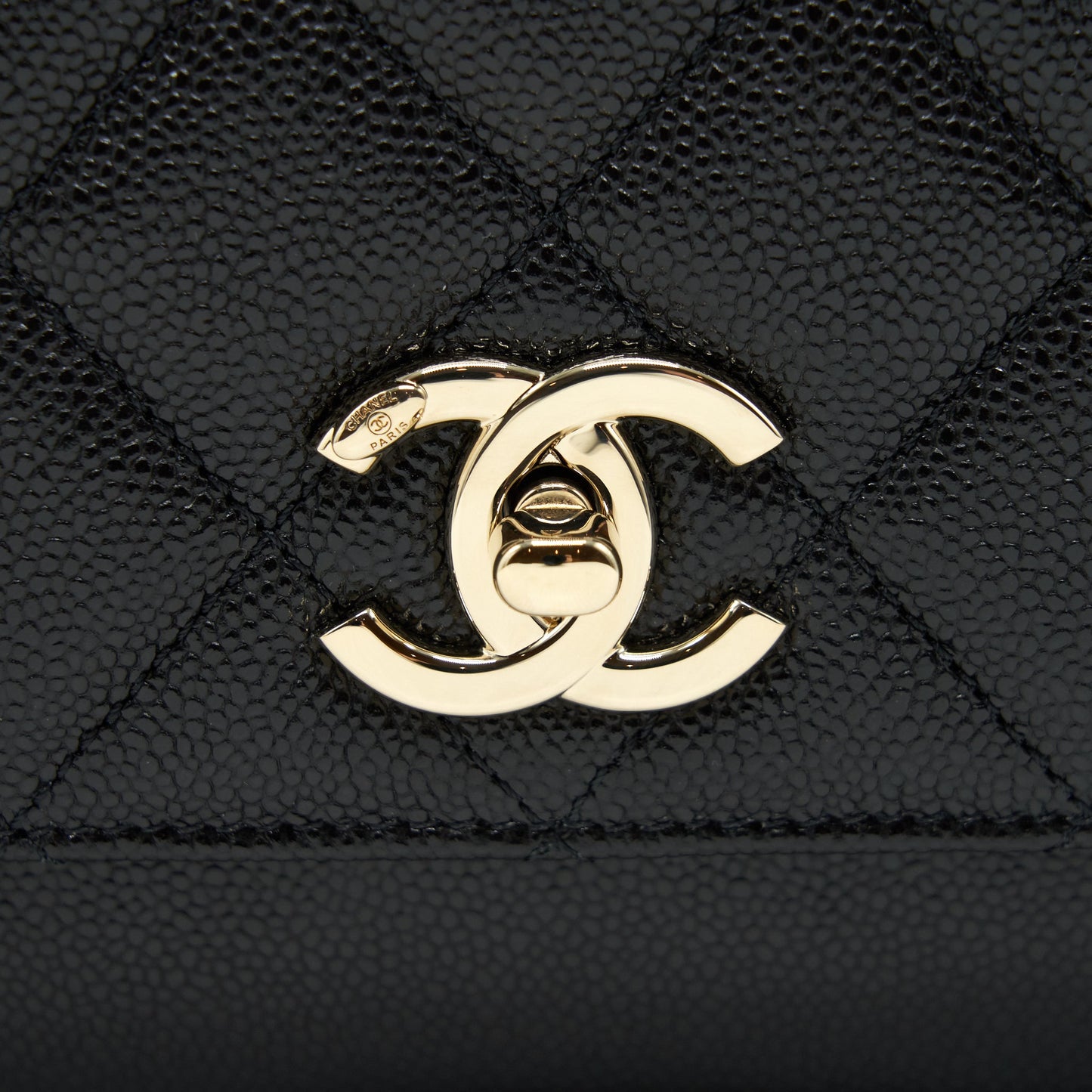 Chanel Medium Business Affinity Bag Caviar Black LGHW (Microchip)