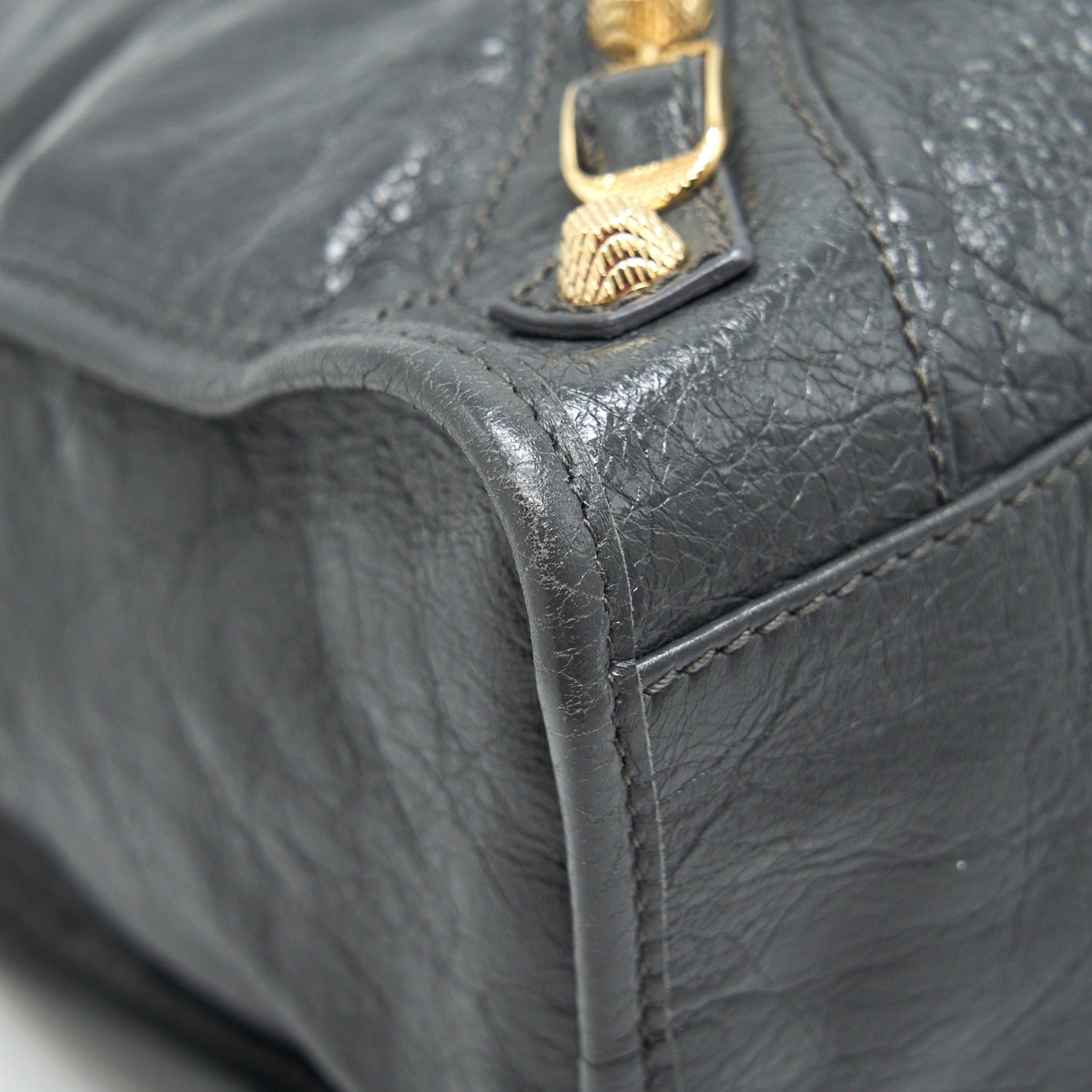 BALENCIAGA GIANT CITY IN DARK GREY GHW