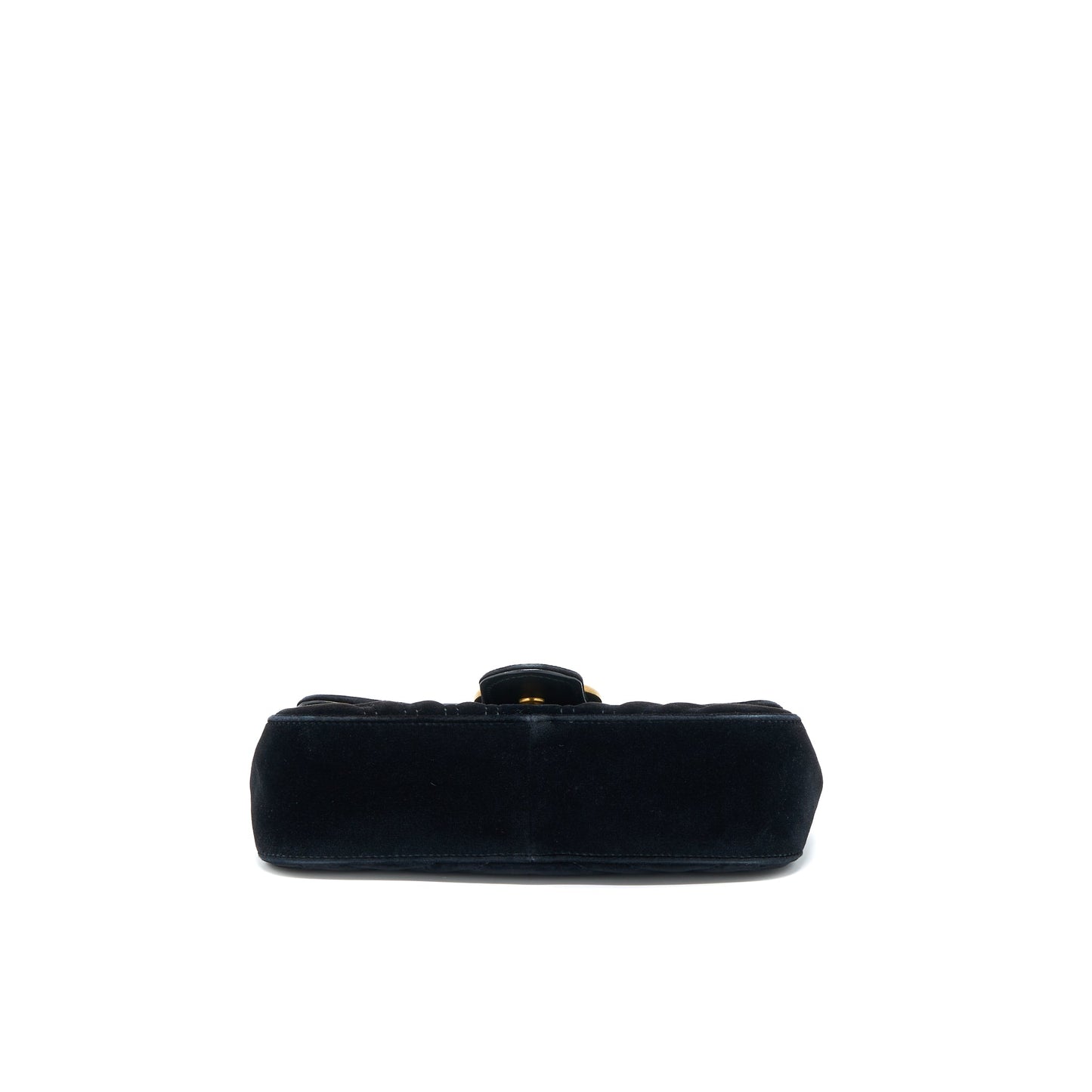 Gucci Mini Marmont Velvet Black GHW