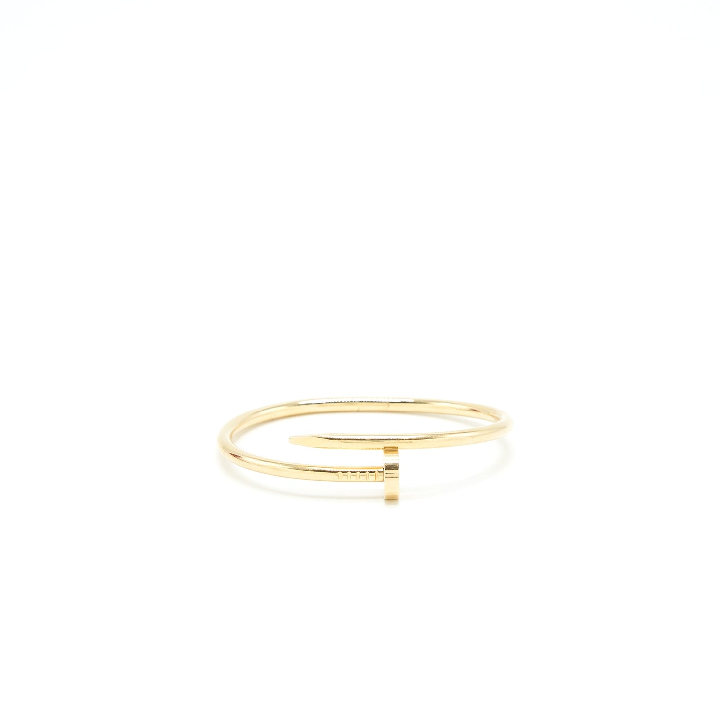 Cartier Size 17 Bracelet Juste Un Clou Yellow Gold