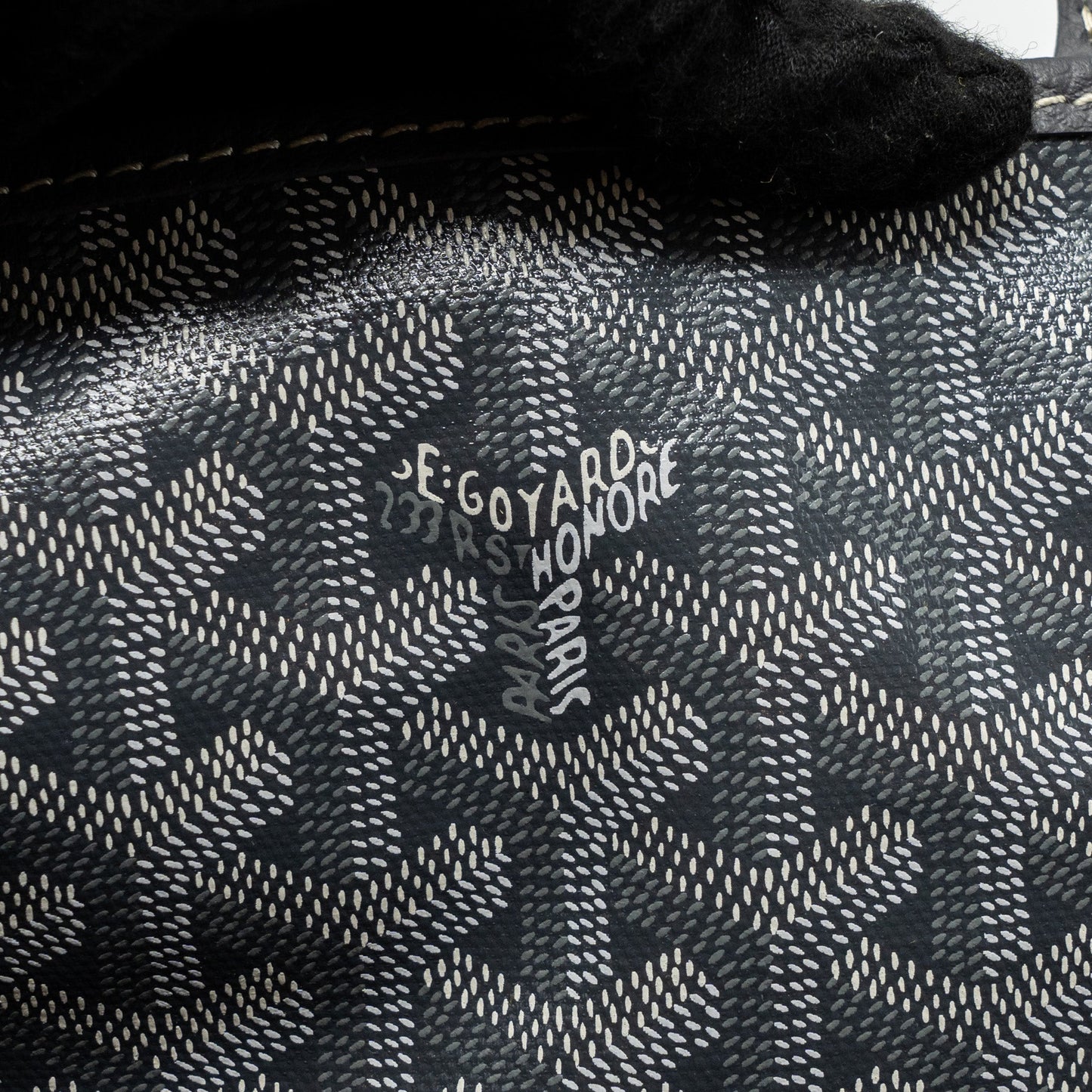 Goyard Saint Louis PM Tote Bag Canvas/ Calfskin Grey SHW