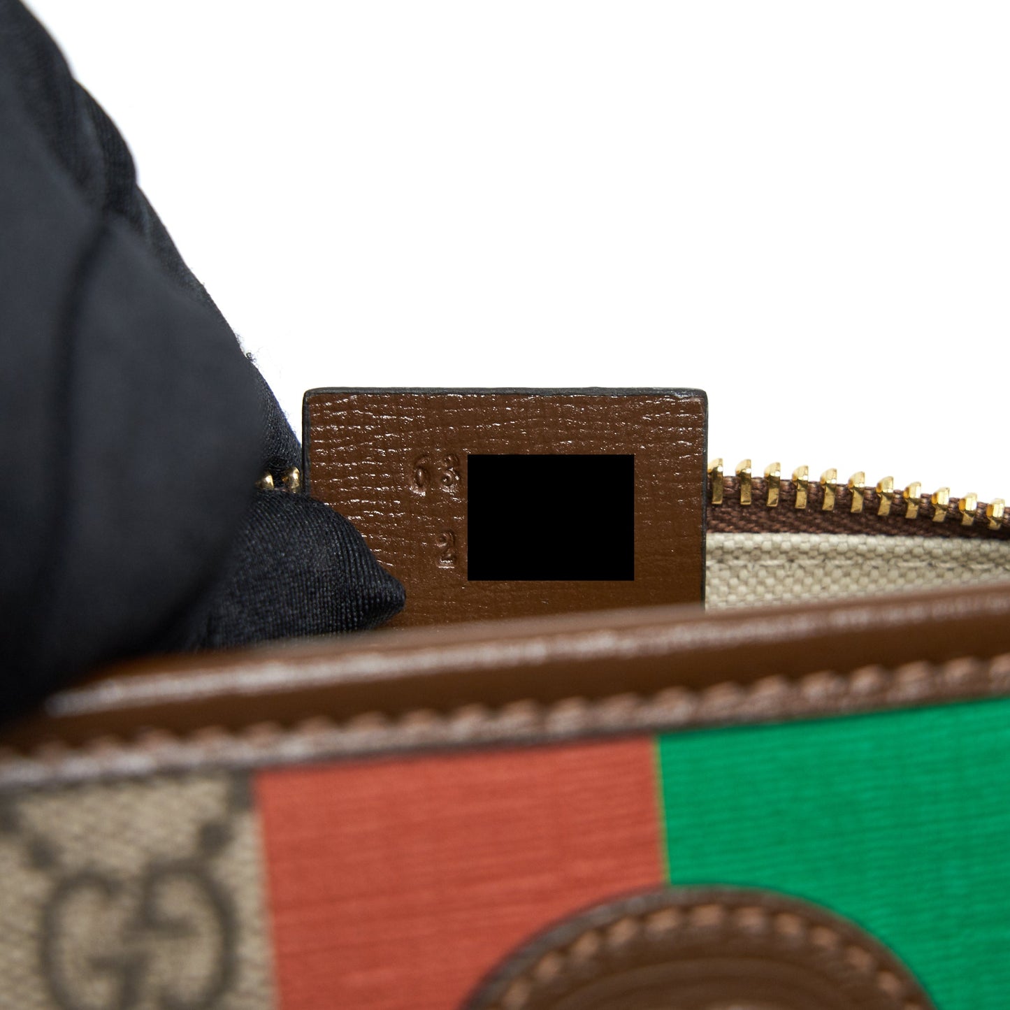 Gucci Not Fake Logo Pouch/ Clutch
