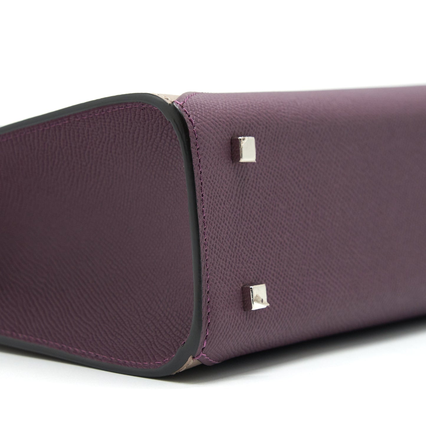 Moynat Gabrielle PM in Purple and Beige SHW