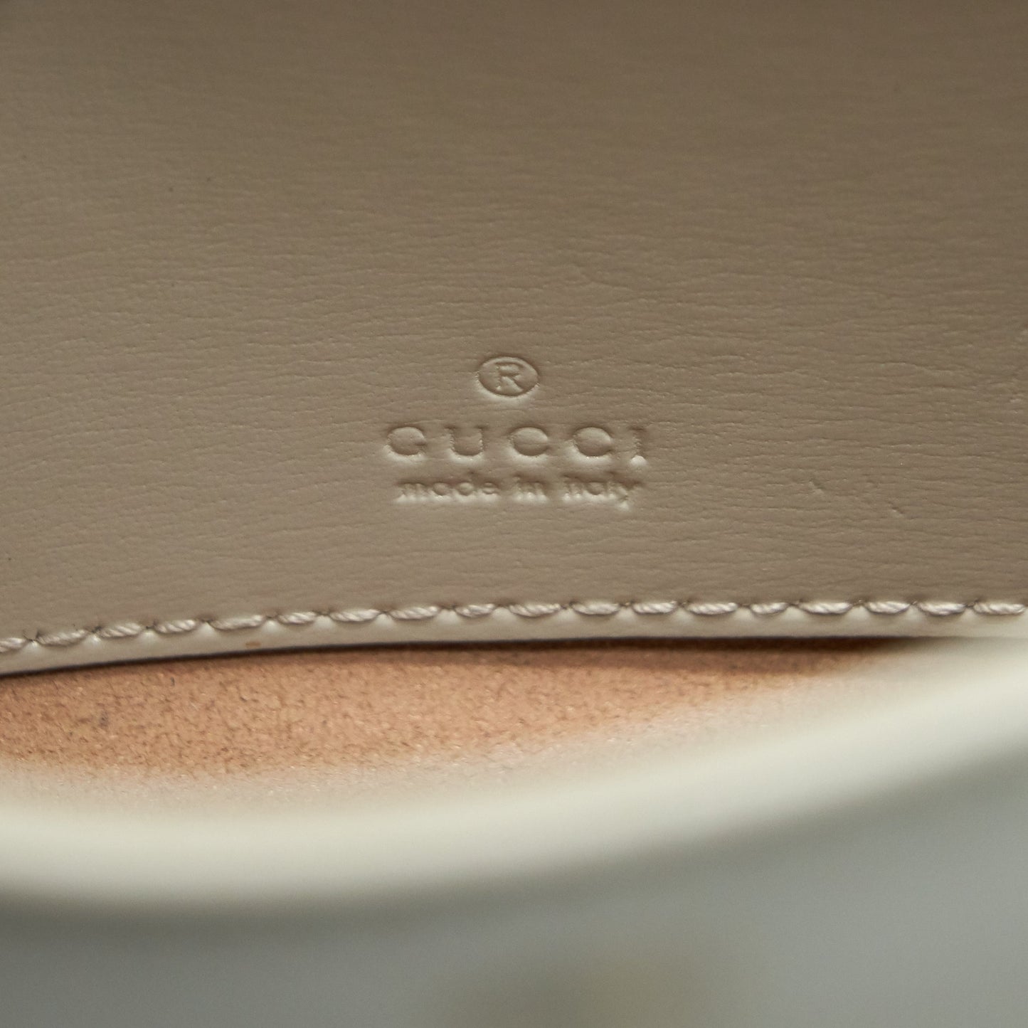 Gucci Jackie 1961 Mini Hobo Bag White GHW