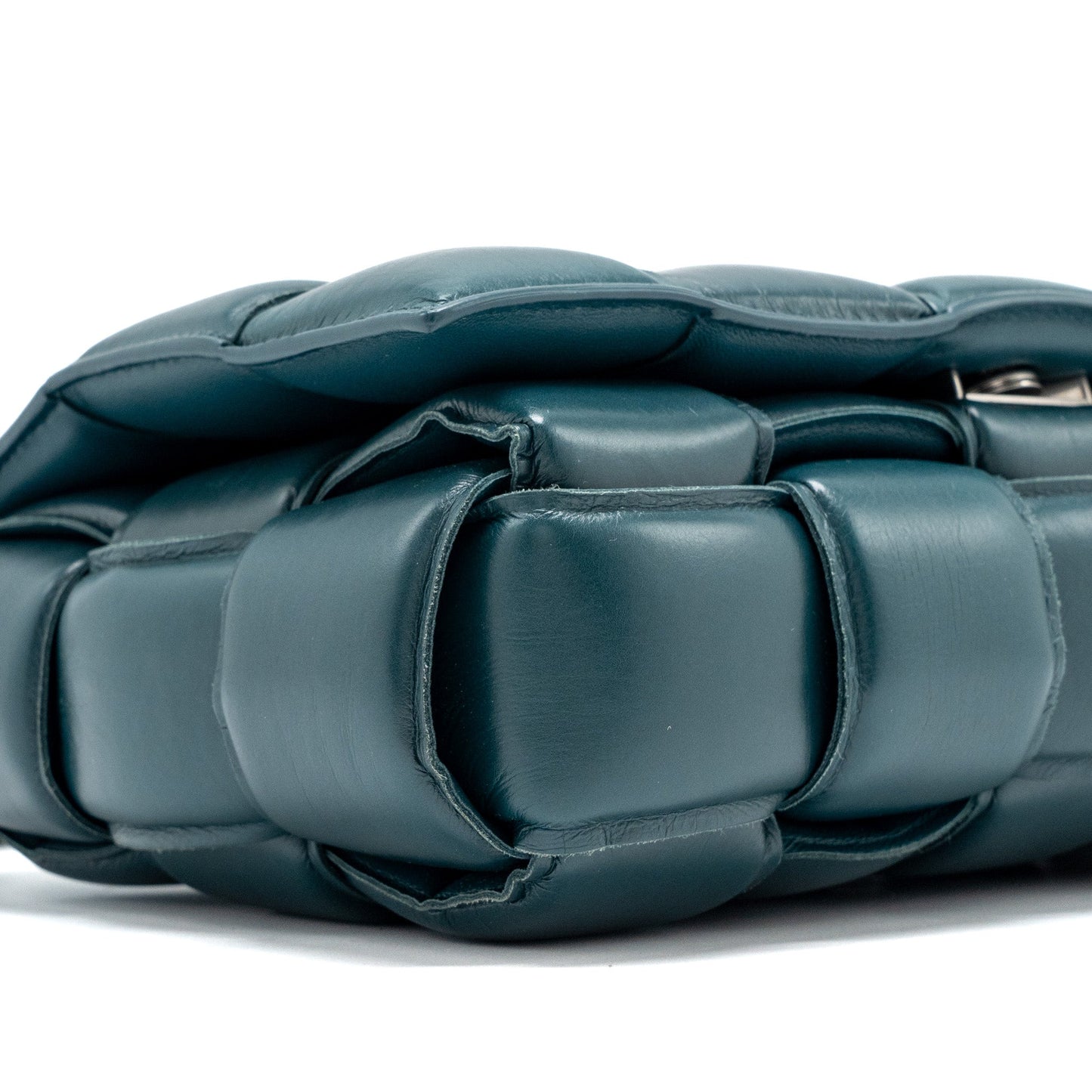 Bottega Veneta Padded Cassette Lambskin Green SHW