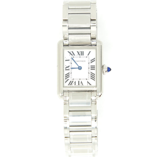 Cartier Tank Must Watch Small Model, Quartz Movement, Steel 29.5*22 mm WSTA0051