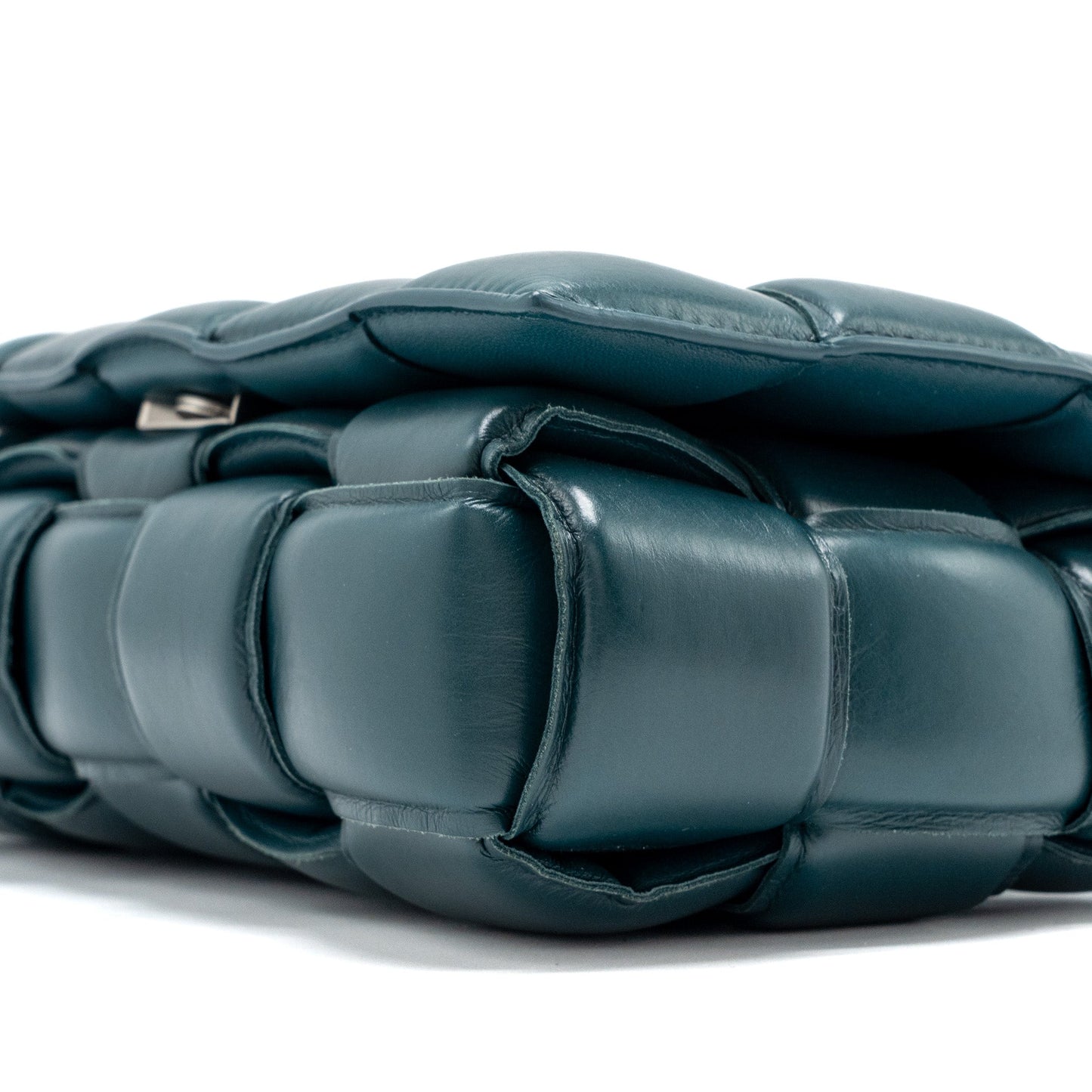 Bottega Veneta Padded Cassette Lambskin Green SHW