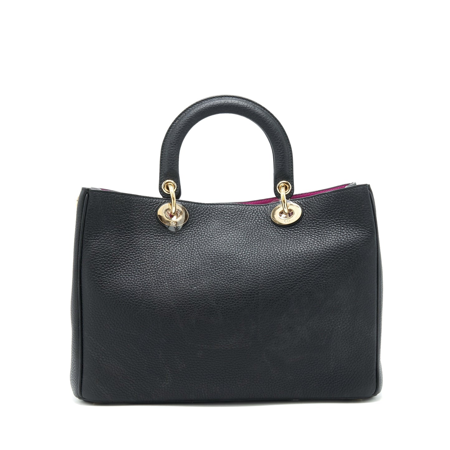 Luxury Dior Luxury Diorissimo Tote Bag Black LGHW
