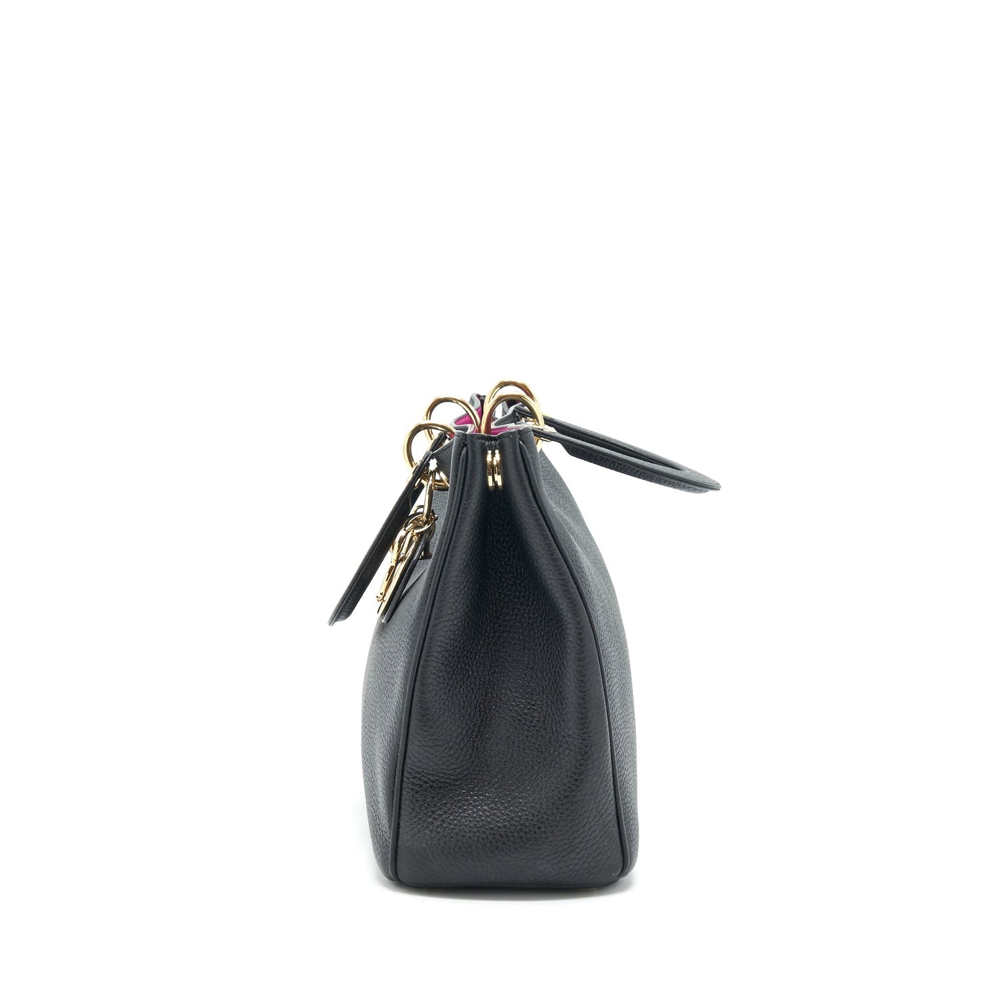 Luxury Dior Luxury Diorissimo Tote Bag Black LGHW