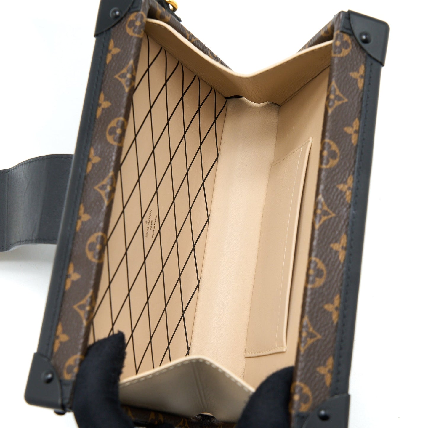 Louis Vuitton Petite Malle Monogram Canvas GHW
