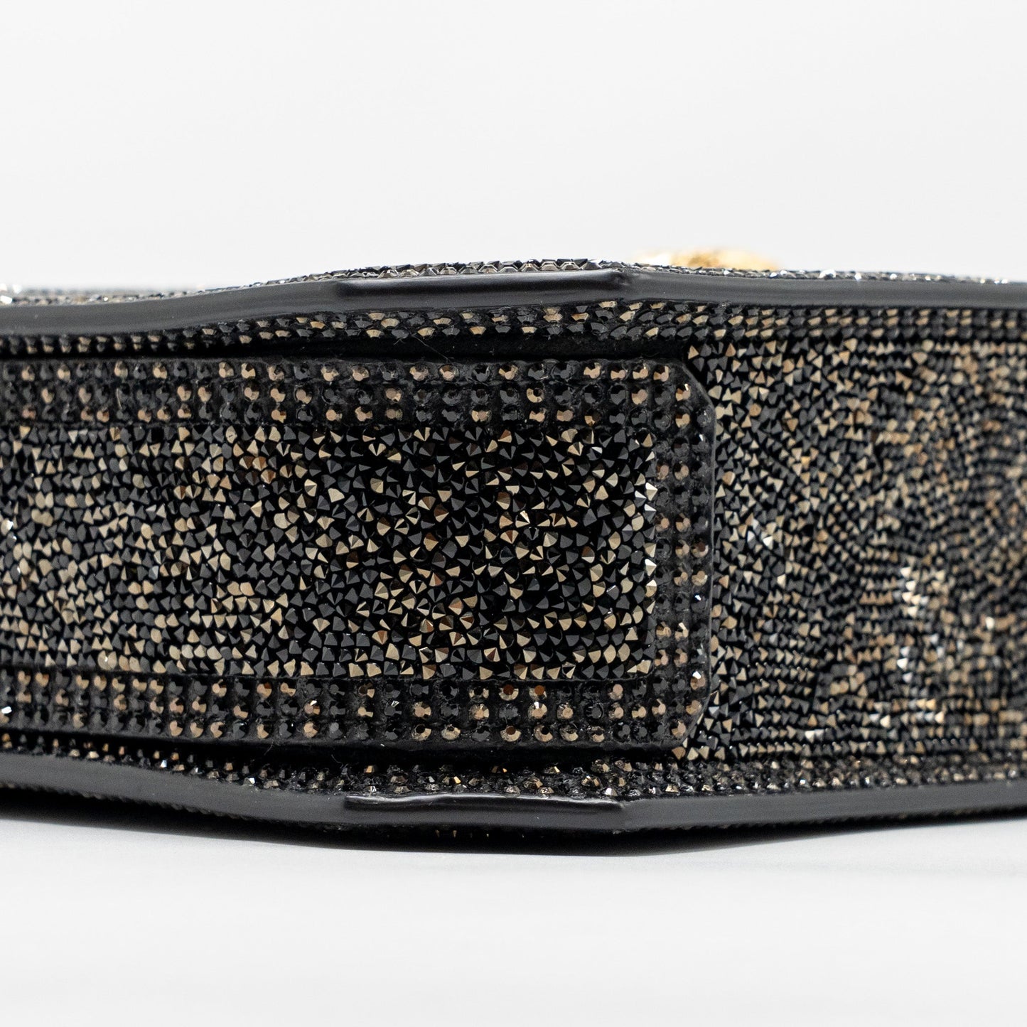 Bvlgari Serpentine Mini Tote Bag Crystal Sparkle Calfskin Antique Bronze/Gold GHW