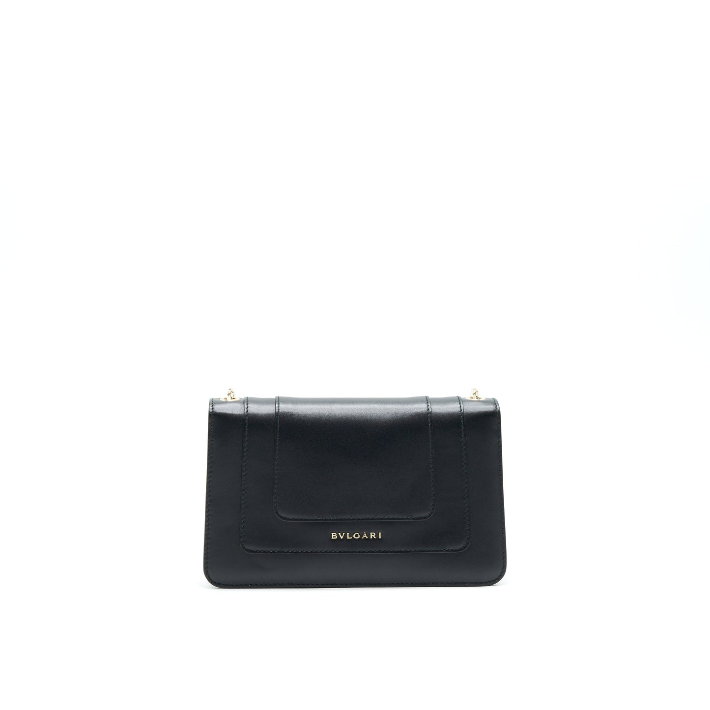 BVLGARI SERPENTI FOREVER SHOULDER BAG BLACK