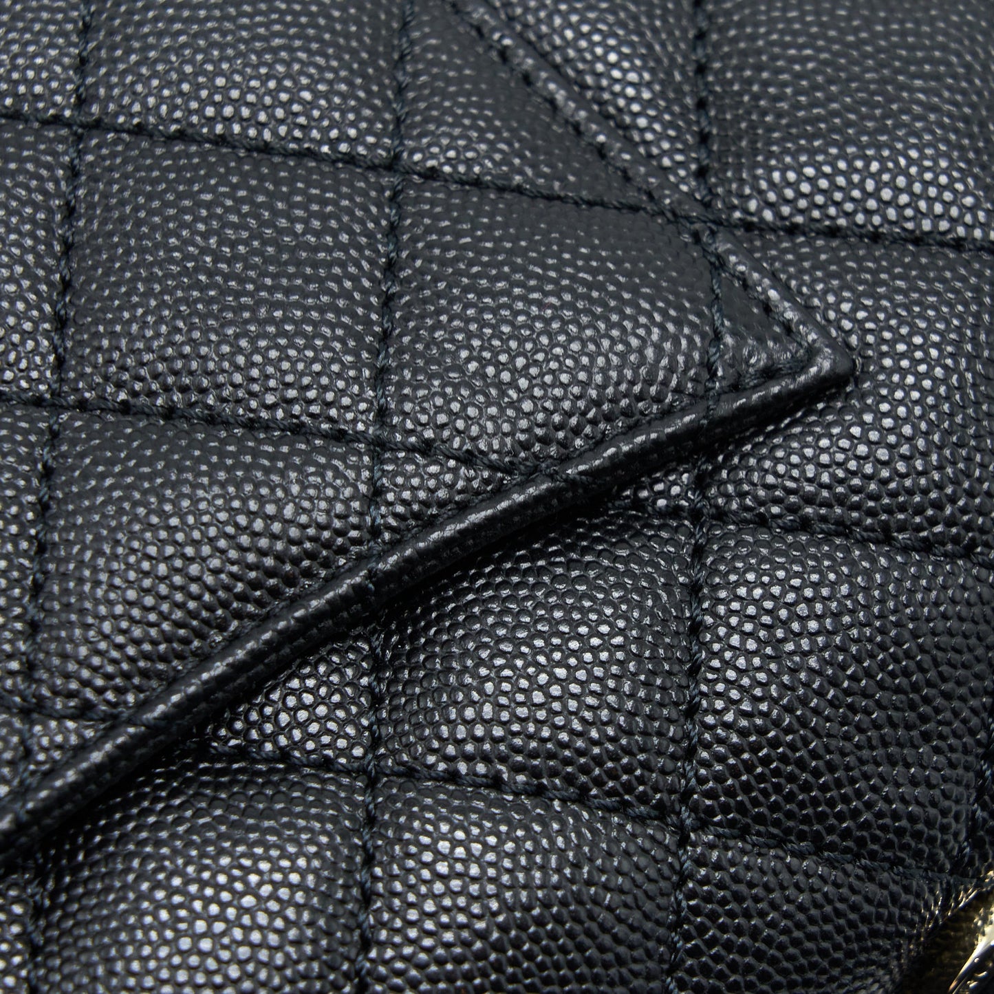 Chanel Small Coco Handle Caviar Black LGHW