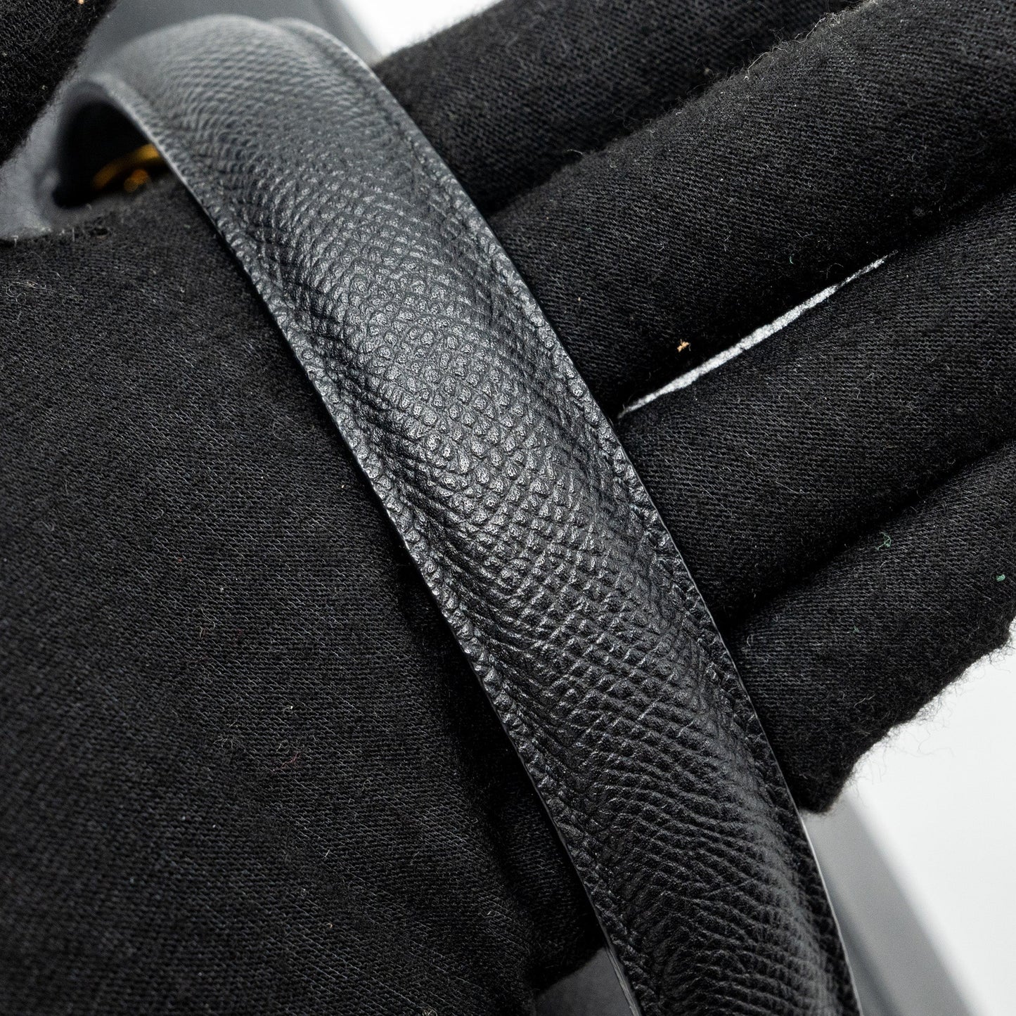 Celine mini belt bag grained calfskin black GHW