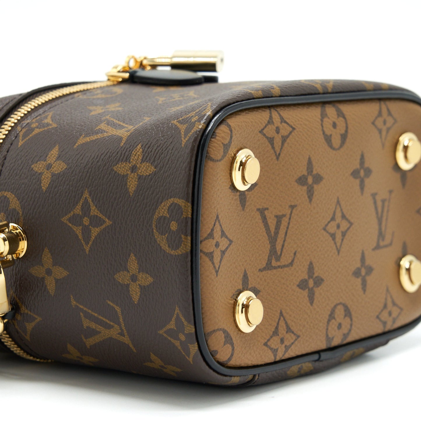 Louis Vuitton Vanity PM Monogram Canvas year 2021 With An Extra Twilly
