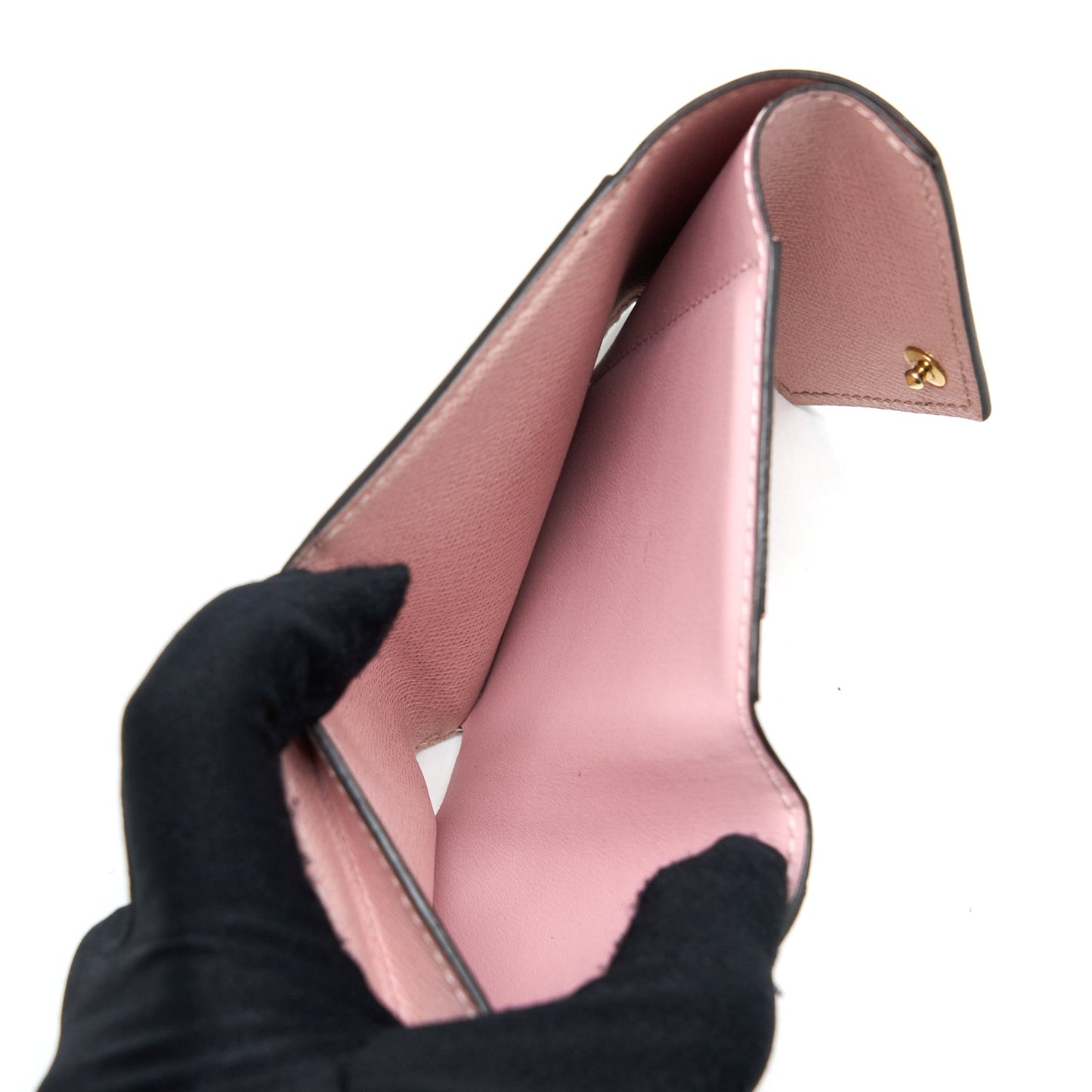 Louis Vuitton Zoe Wallet Monogram Canvas/Rose Ballerine GHW
