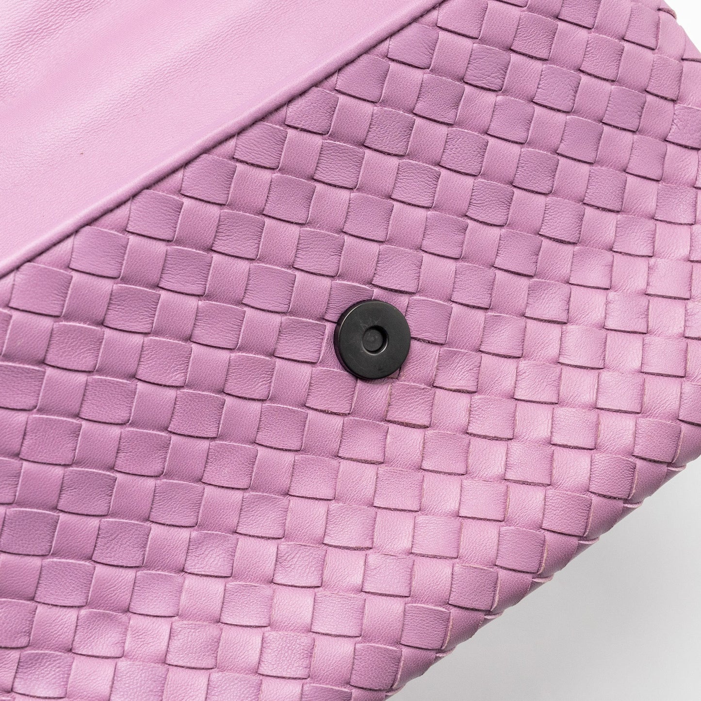 Bottega Veneta Olympia Bag Leather Light Purple GHW