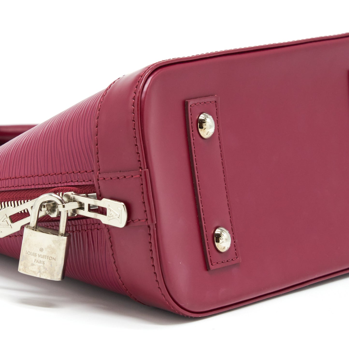 Louis Vuitton Alma BB EPI Dark Red SHW