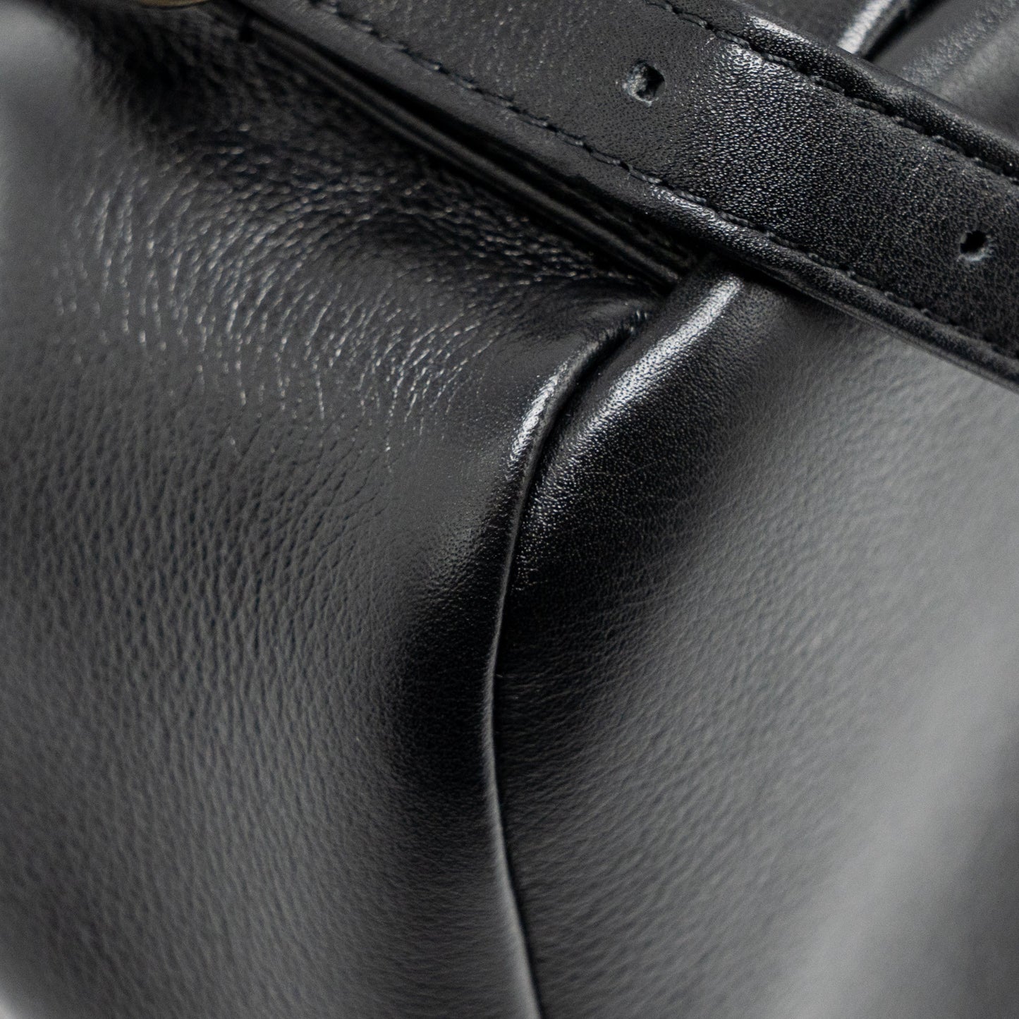 Chanel Mini Duma Backpack Calfskin Black LGHW (Microchip)