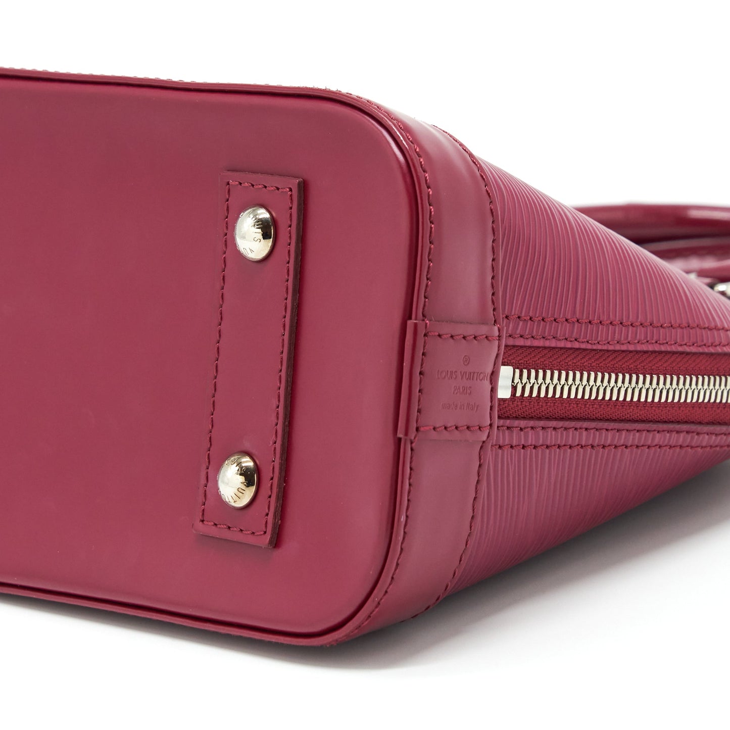 Louis Vuitton Alma BB EPI Dark Red SHW