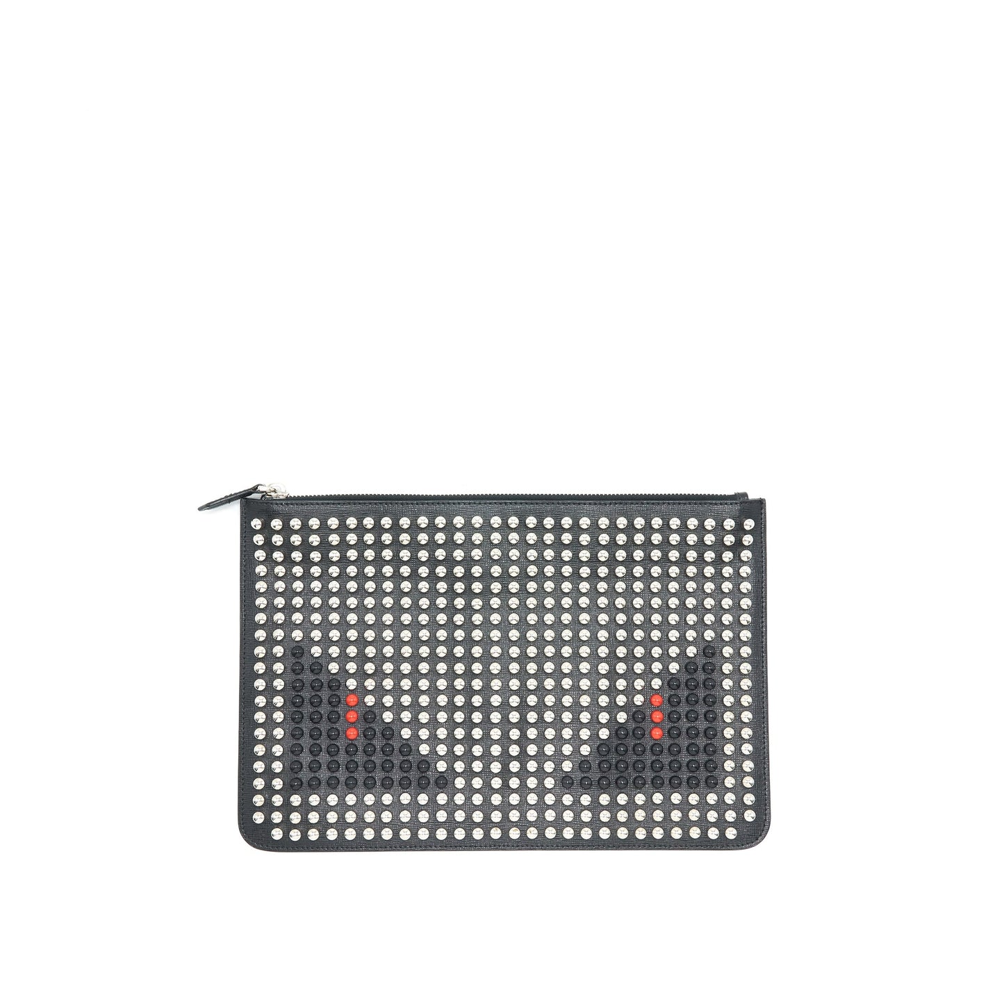 Fendi Studded Unisex Monster Clutch