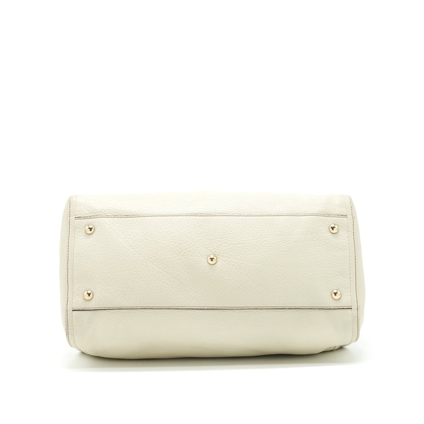 Gucci GG Disco Tote Bag White GHW