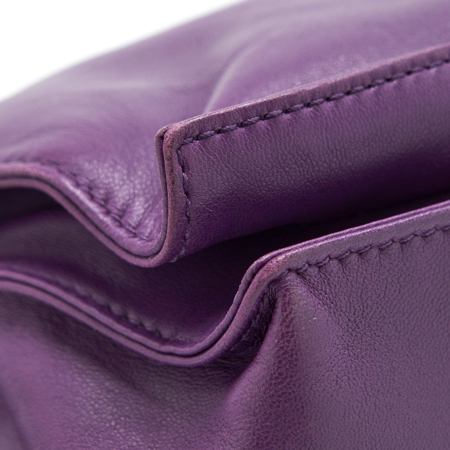 Loewe Flamenco Bag Purple GHW