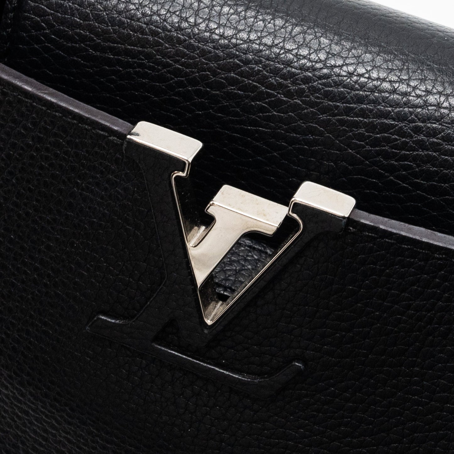 Louis Vuitton capucines PM calfskin black SHW