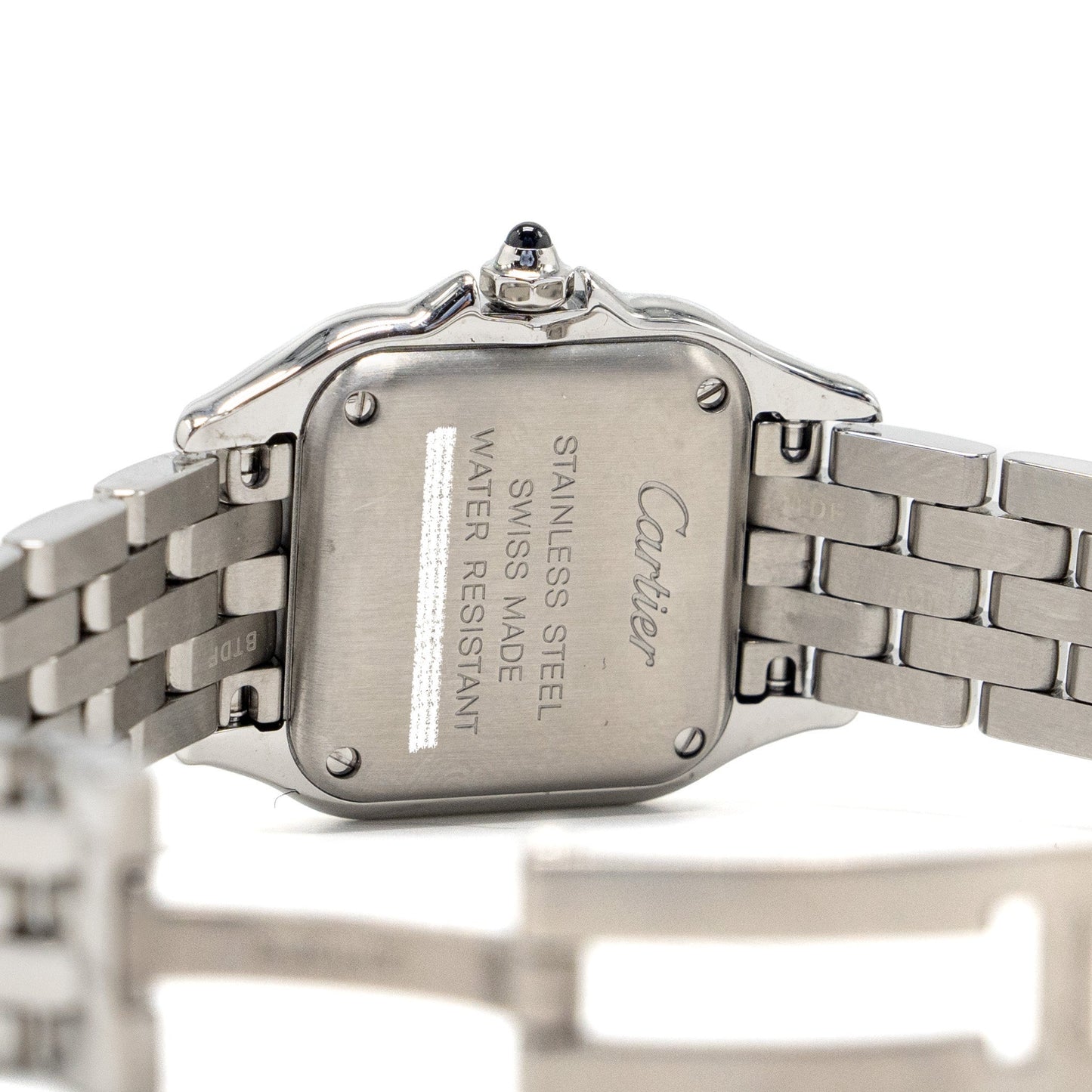 Cartier Panthere De Cartier Watch Small Model Stainless Steel