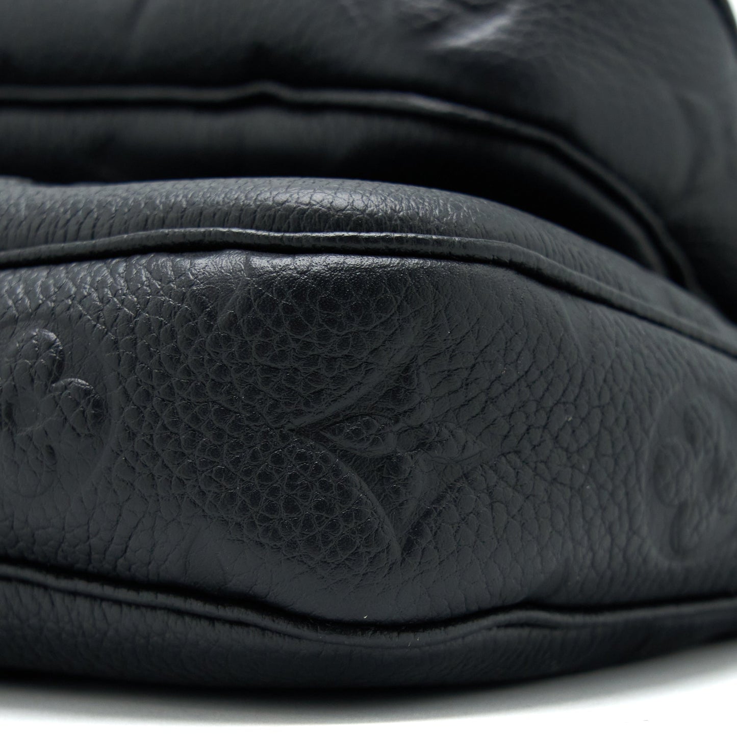 Louis Vuitton Multi Pochette Accessories Monogram Empriented Black GHW (New Version)
