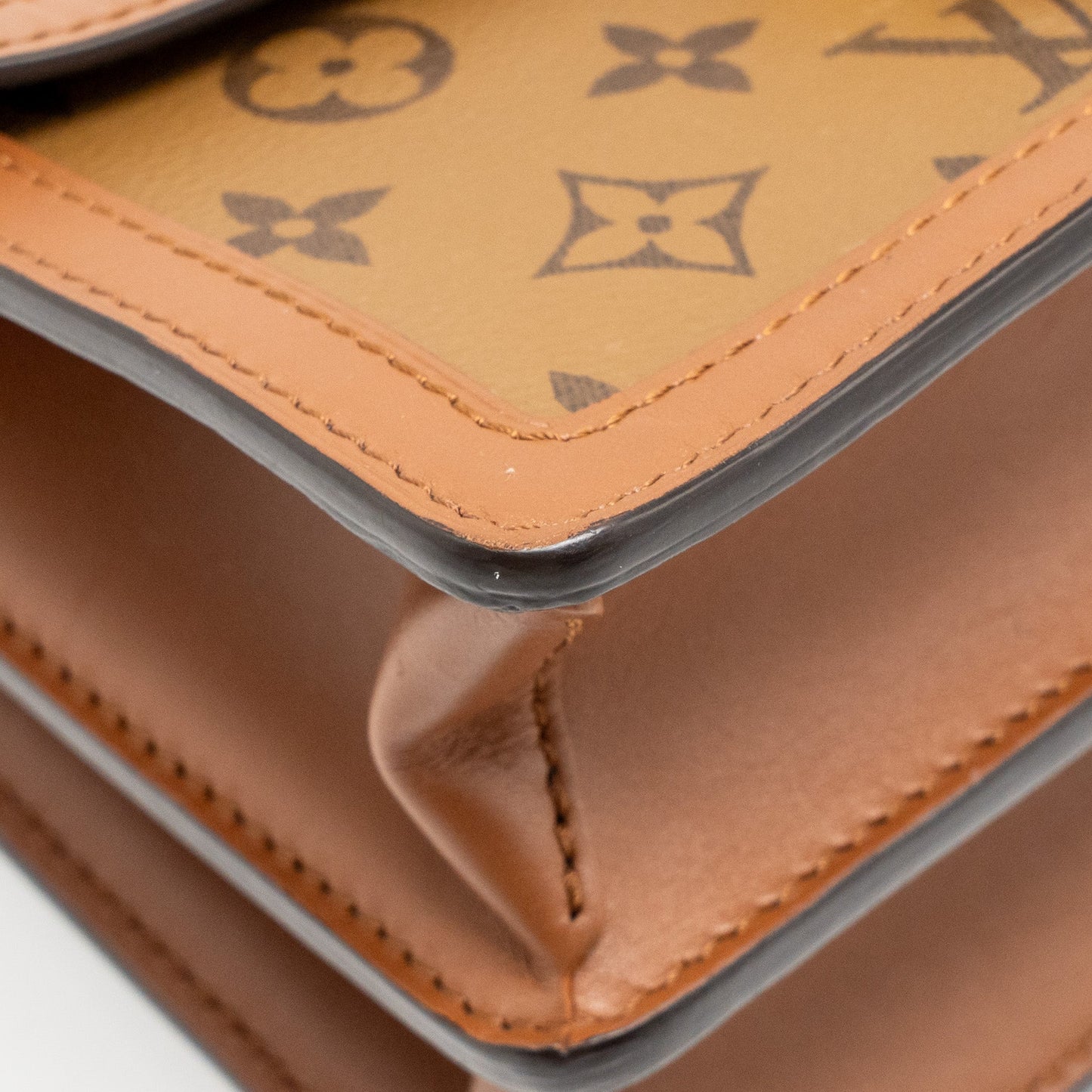 Louis Vuitton Dauphine MM monogram / monogram reverse canvas GHW