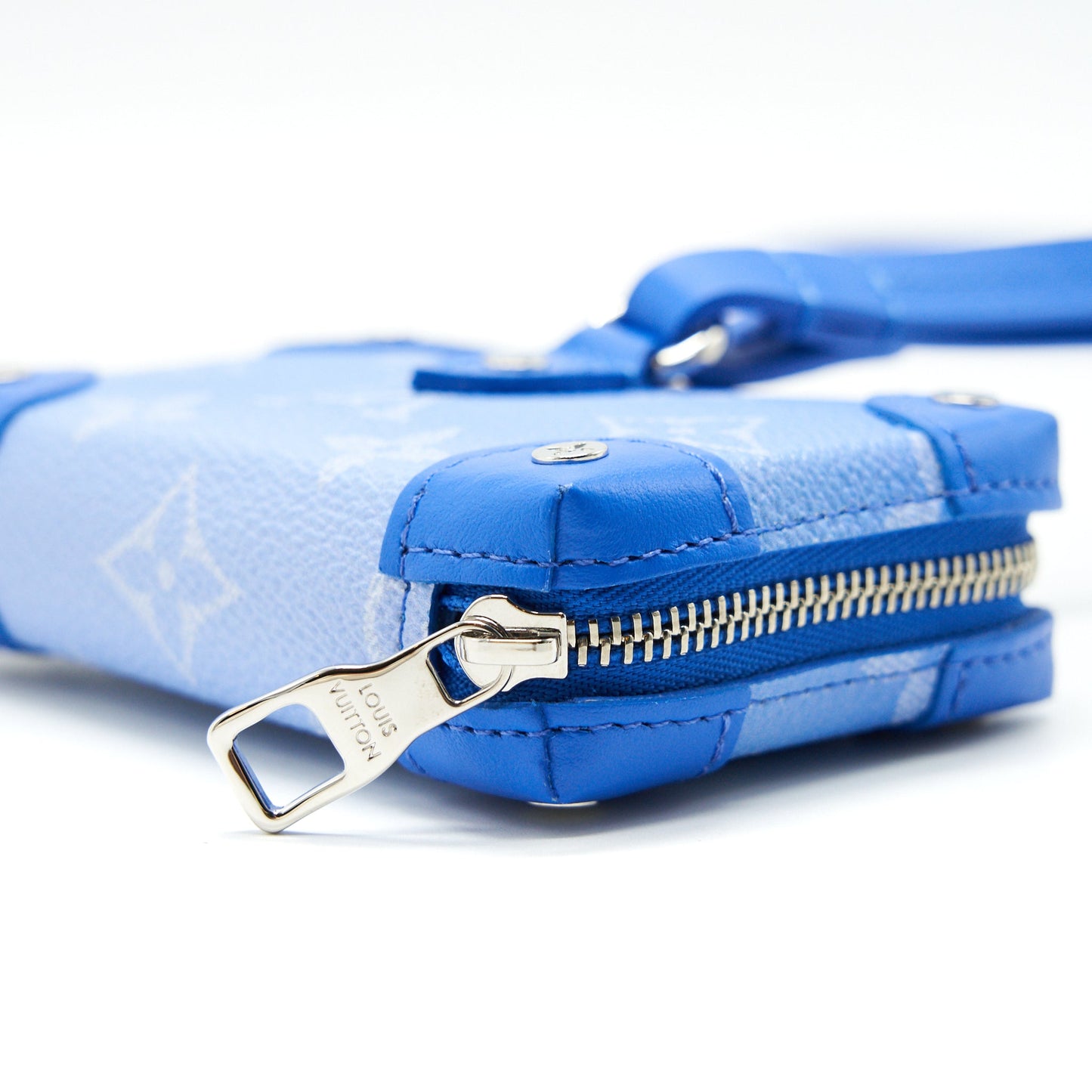 LOUIS VUITTON Monogram Clouds Card Holder With Strap