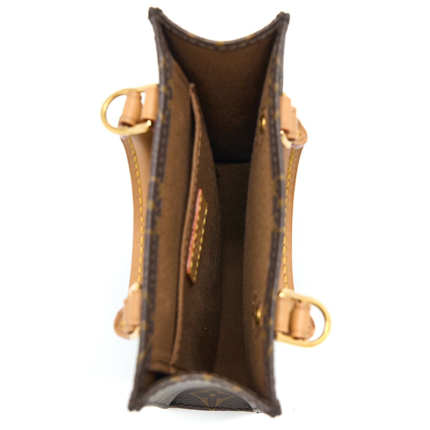 Louis Vuitton Petit Sac Plat Monogram Canvas GHW (New version)