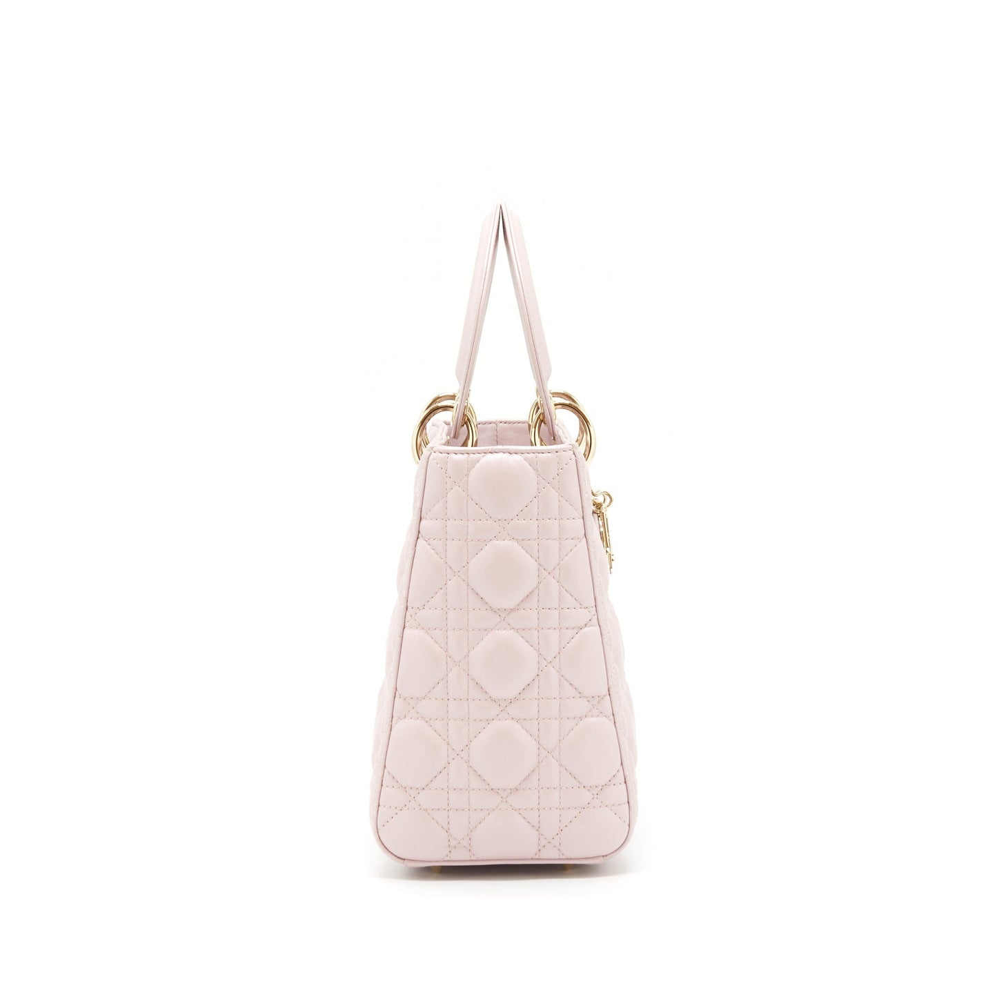 Luxury Dior Lady Luxury Dior Lambskin Light Pink LGHW