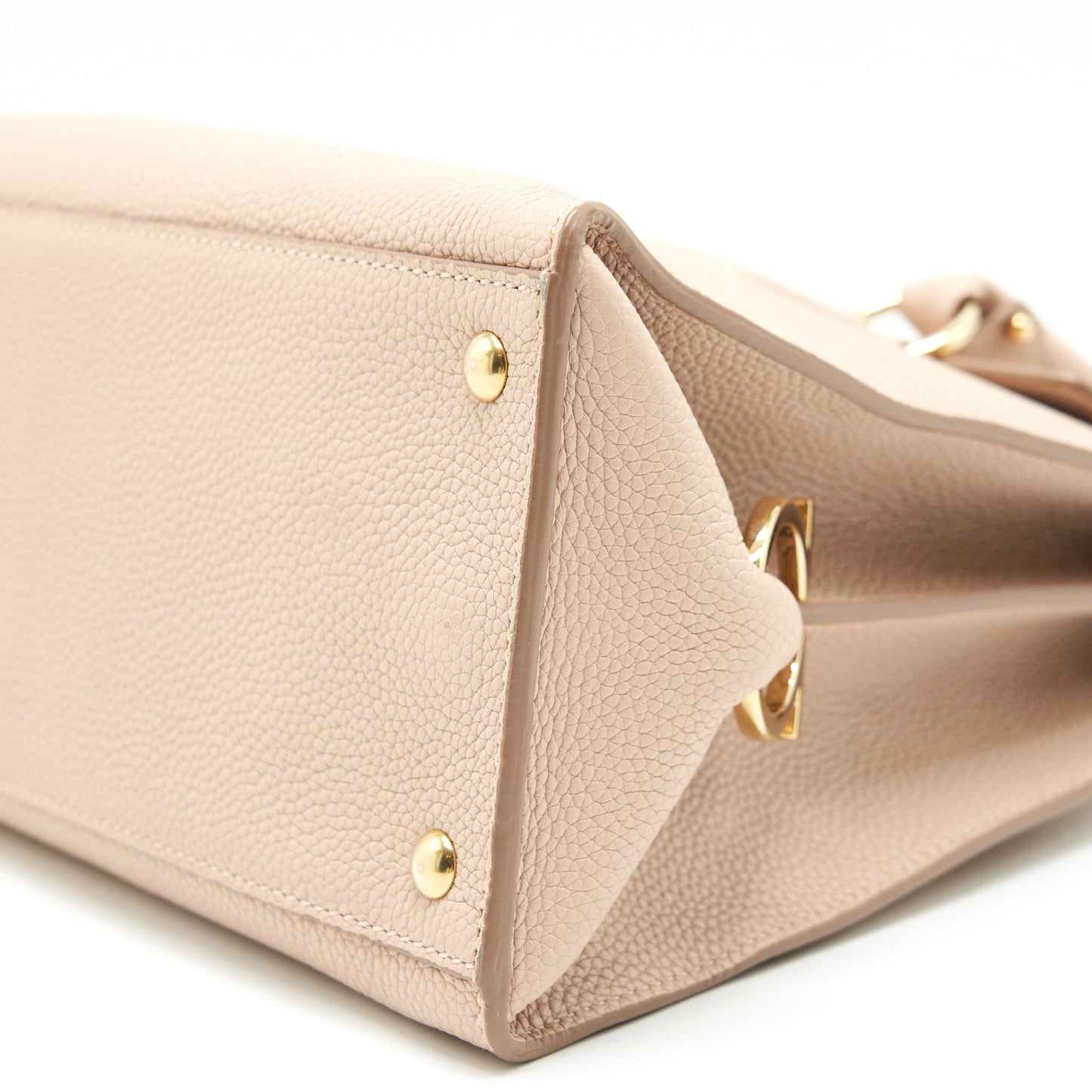 Ferragamo Top Handle Tote Bag granied Calfskin