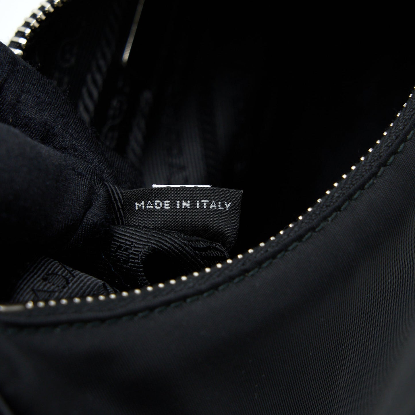 Prada Re-Edition 2005 Re-Nylon Bag Black SHW