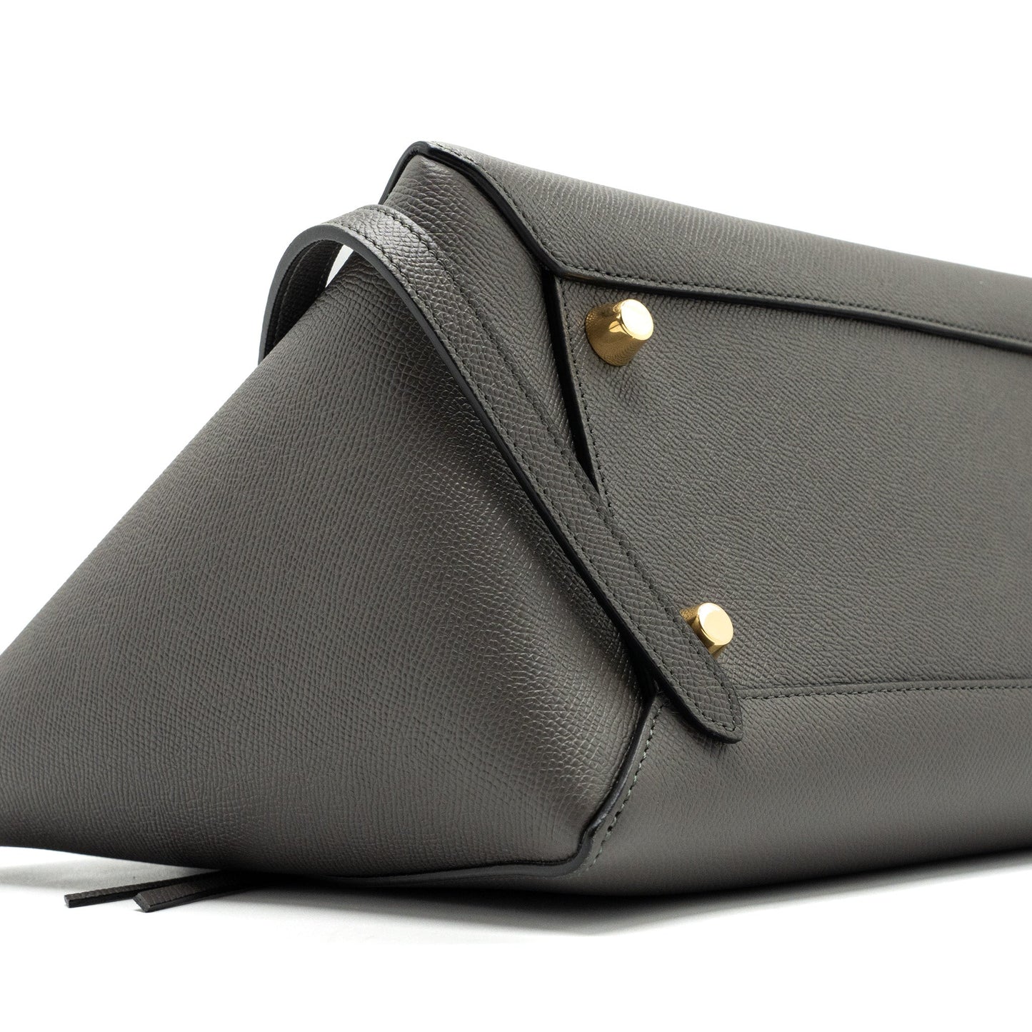 Celine Mini Belt Bag Grained Calfskin Dark Grey GHW