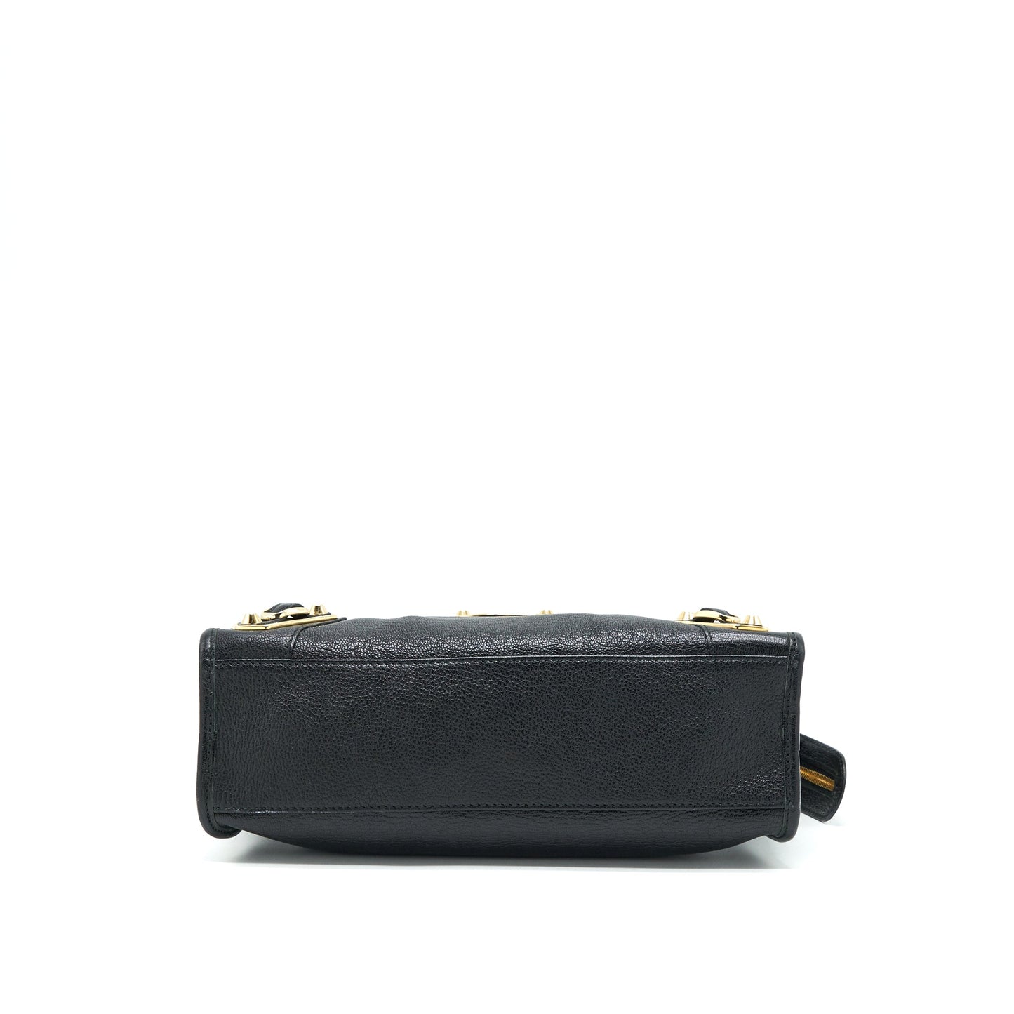 Balenciaga Metallic Edg City S bag Black GHW