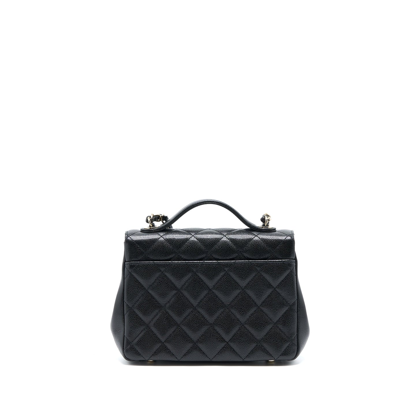 Chanel Medium Business Affinity Caviar Black LGHW(Microchip)