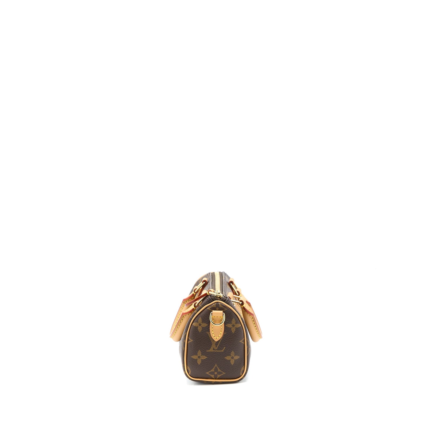 Louis Vuitton Nano Speedy Monogram Canvas GHW (New Version)