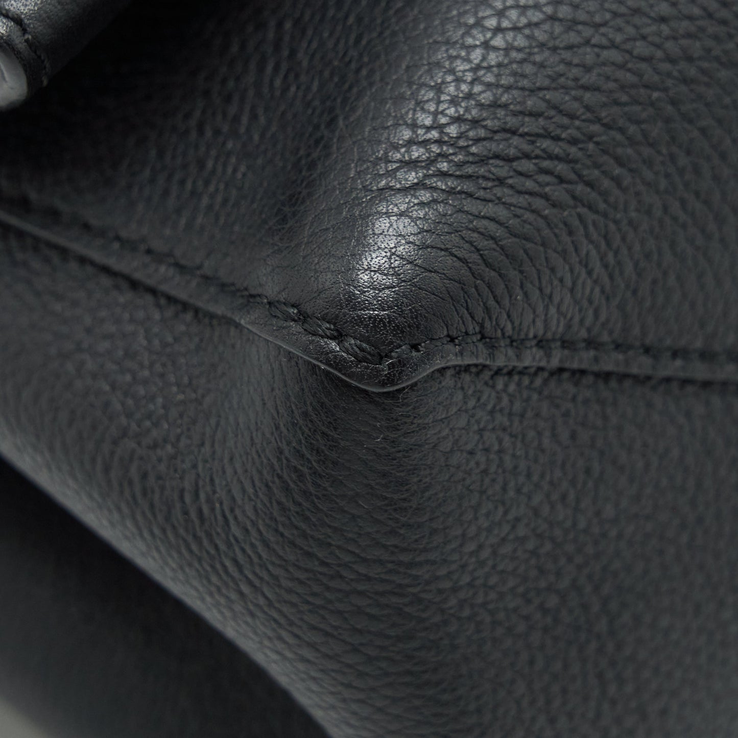Louis Vuitton Lockme Bag Black SHW Year 2015