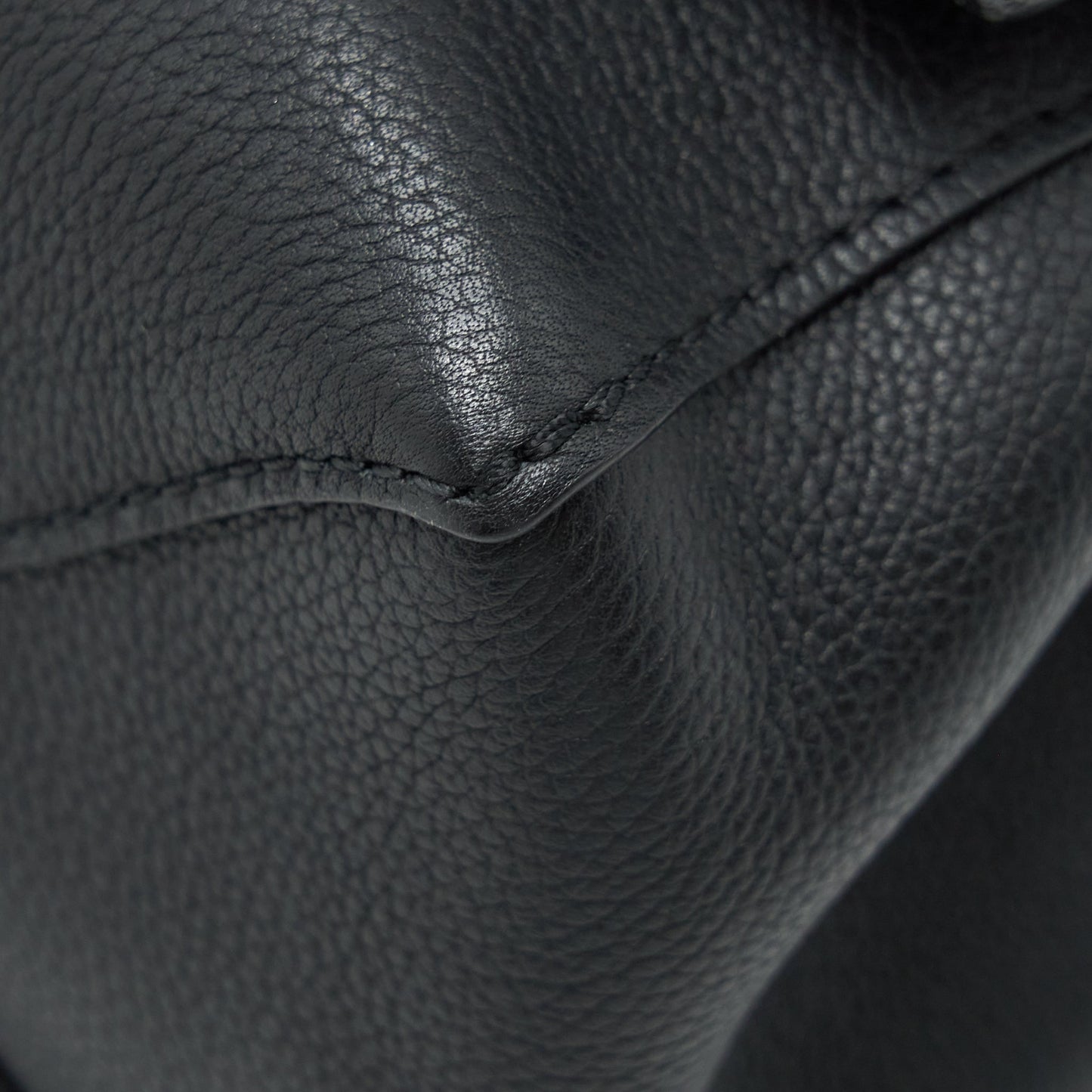Louis Vuitton Lockme Bag Black SHW Year 2015