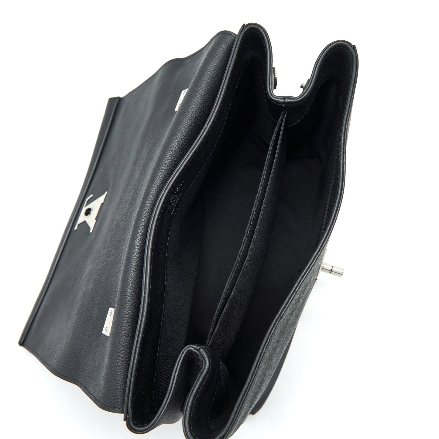 Louis Vuitton Lockme Bag Black SHW Year 2015